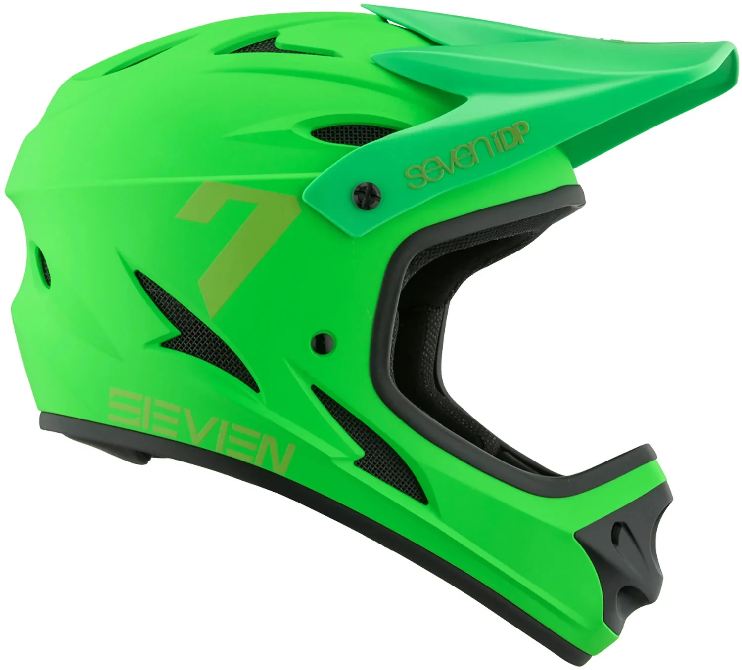 7iDP M1 Full Face Cycling Helmet - Green - Image 2