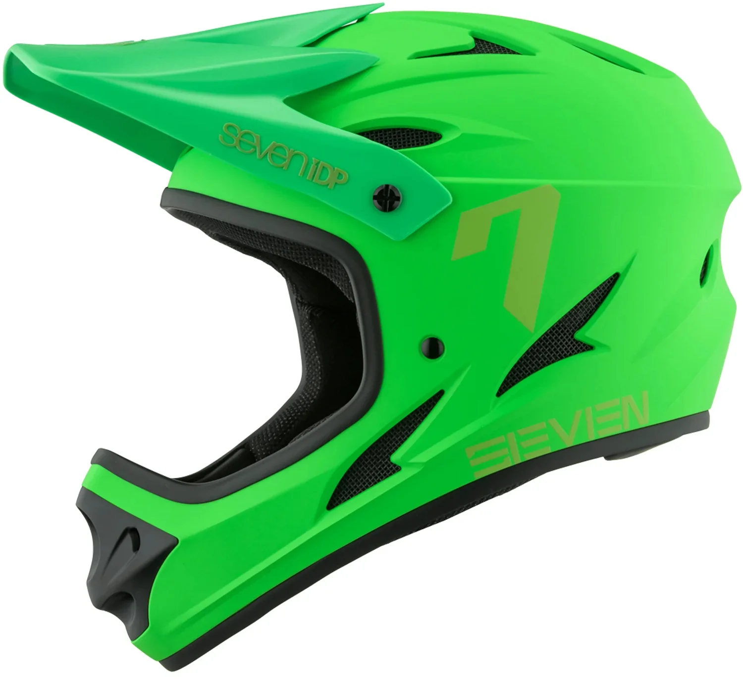 7iDP M1 Full Face Junior Cycling Helmet - Green