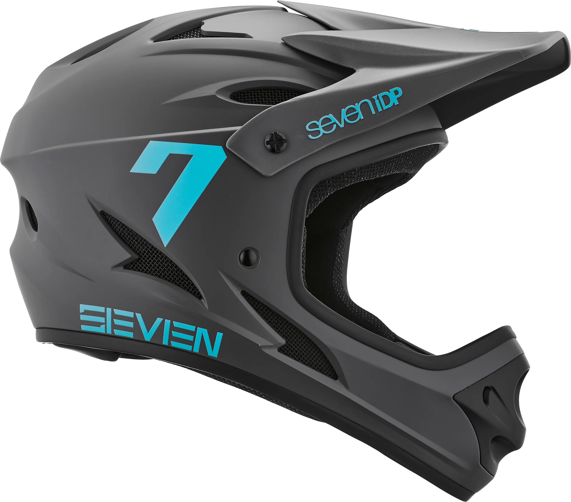 7iDP M1 Full Face Junior Cycling Helmet - Grey - Image 4