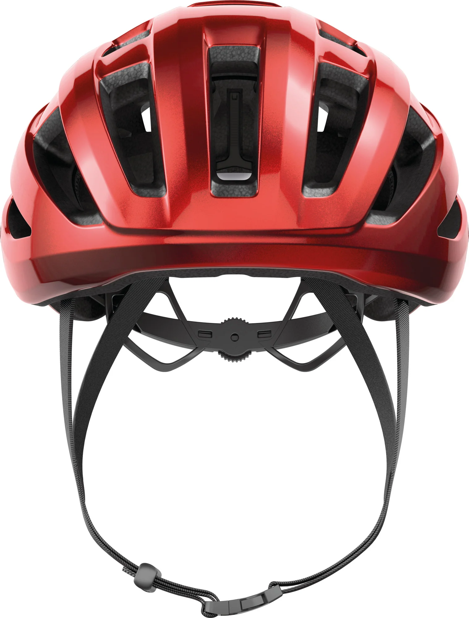 Abus Powerdome Road Cycling Helmet - Red - Image 4