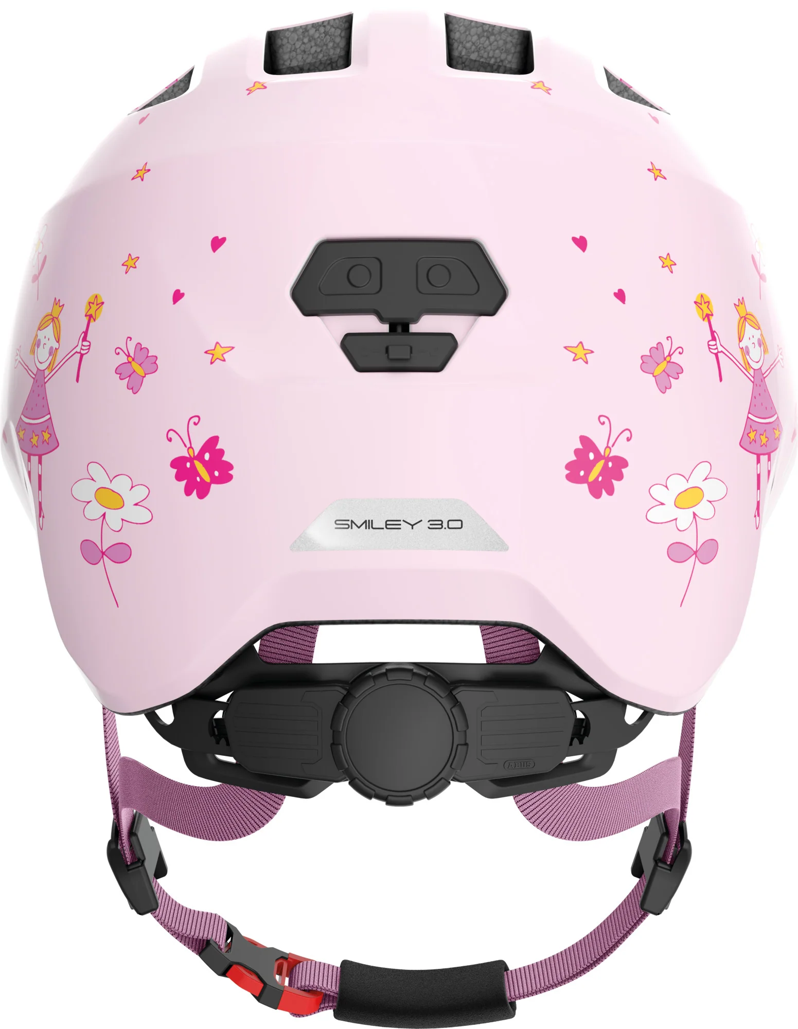 Abus Smiley 3.0 Junior Cycling Helmet - Pink - Image 3