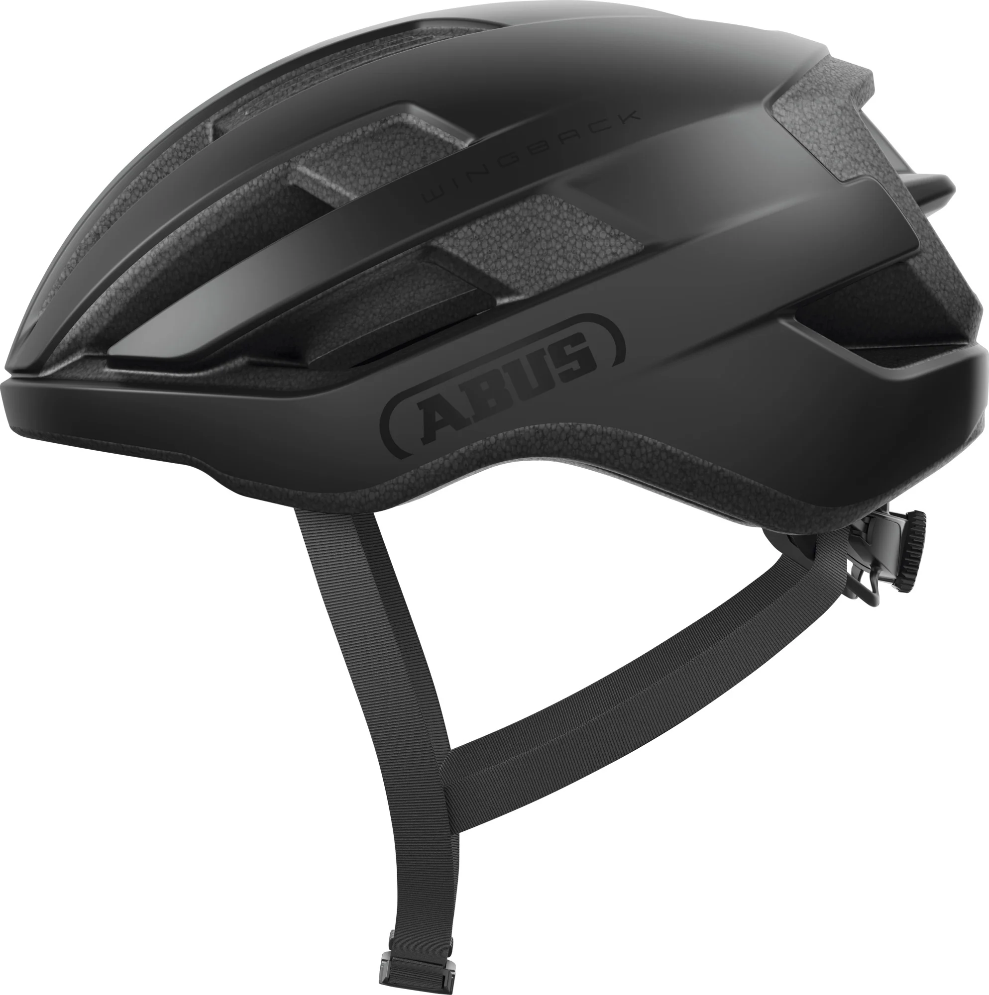 Abus WingBack Road Cycling Helmet - Black