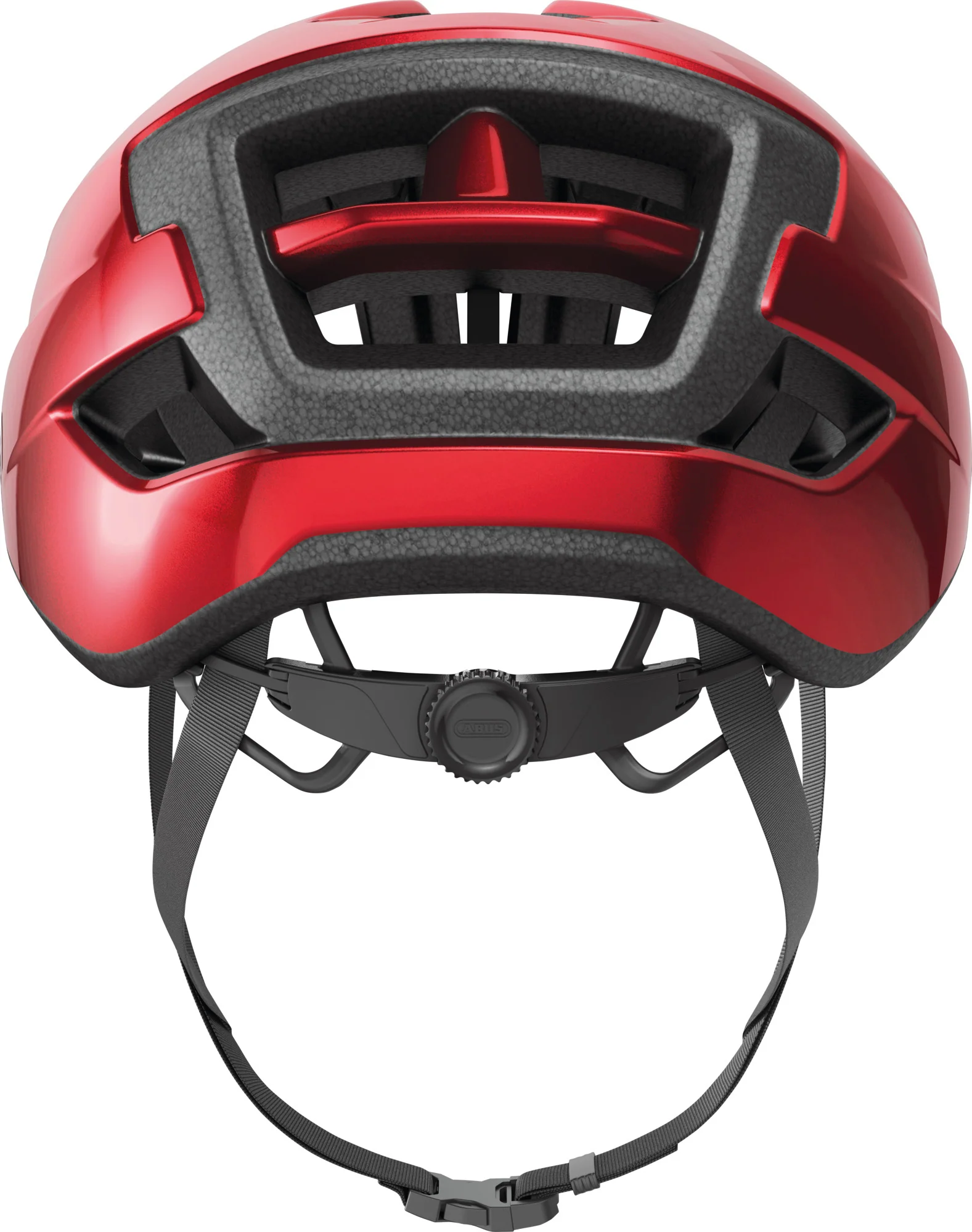 Abus WingBack Road Cycling Helmet - Red - Image 3