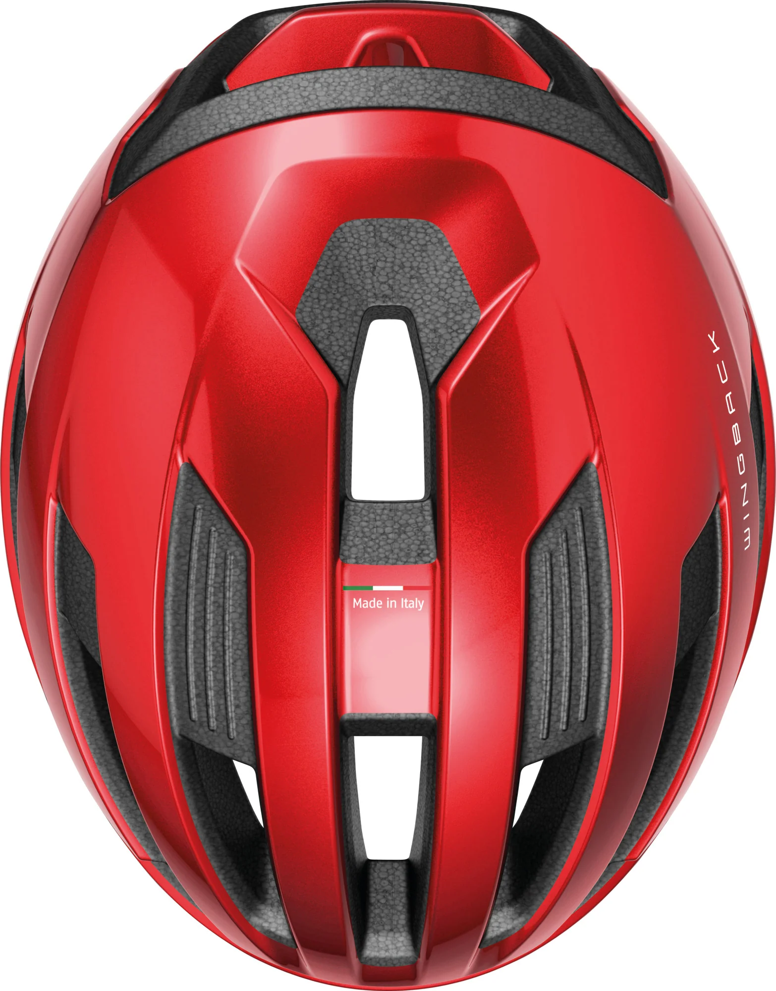 Abus WingBack Road Cycling Helmet - Red - Image 4