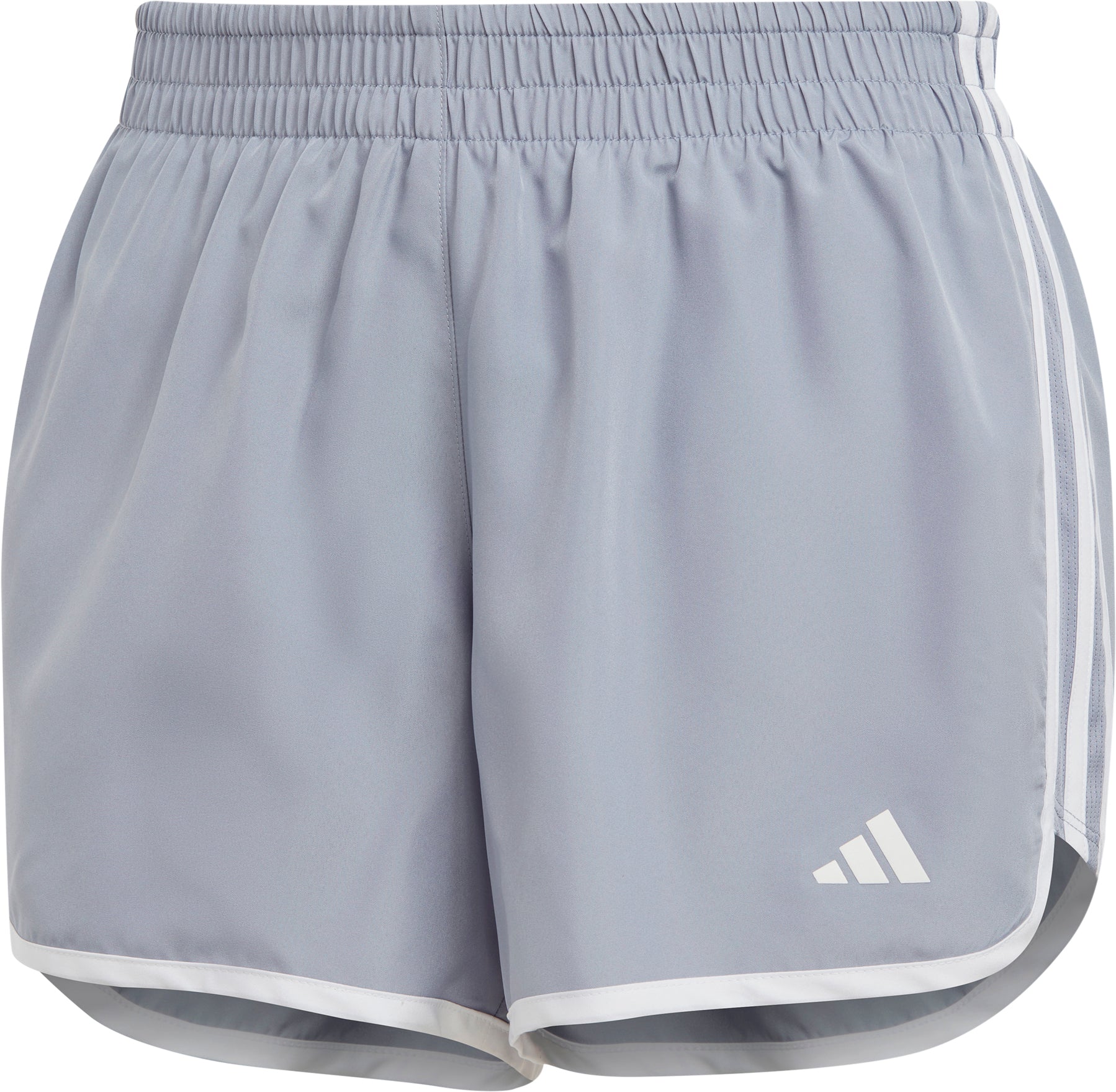 adidas 3 Inch Marathon 20 Womens Running Shorts - Grey - Image 2