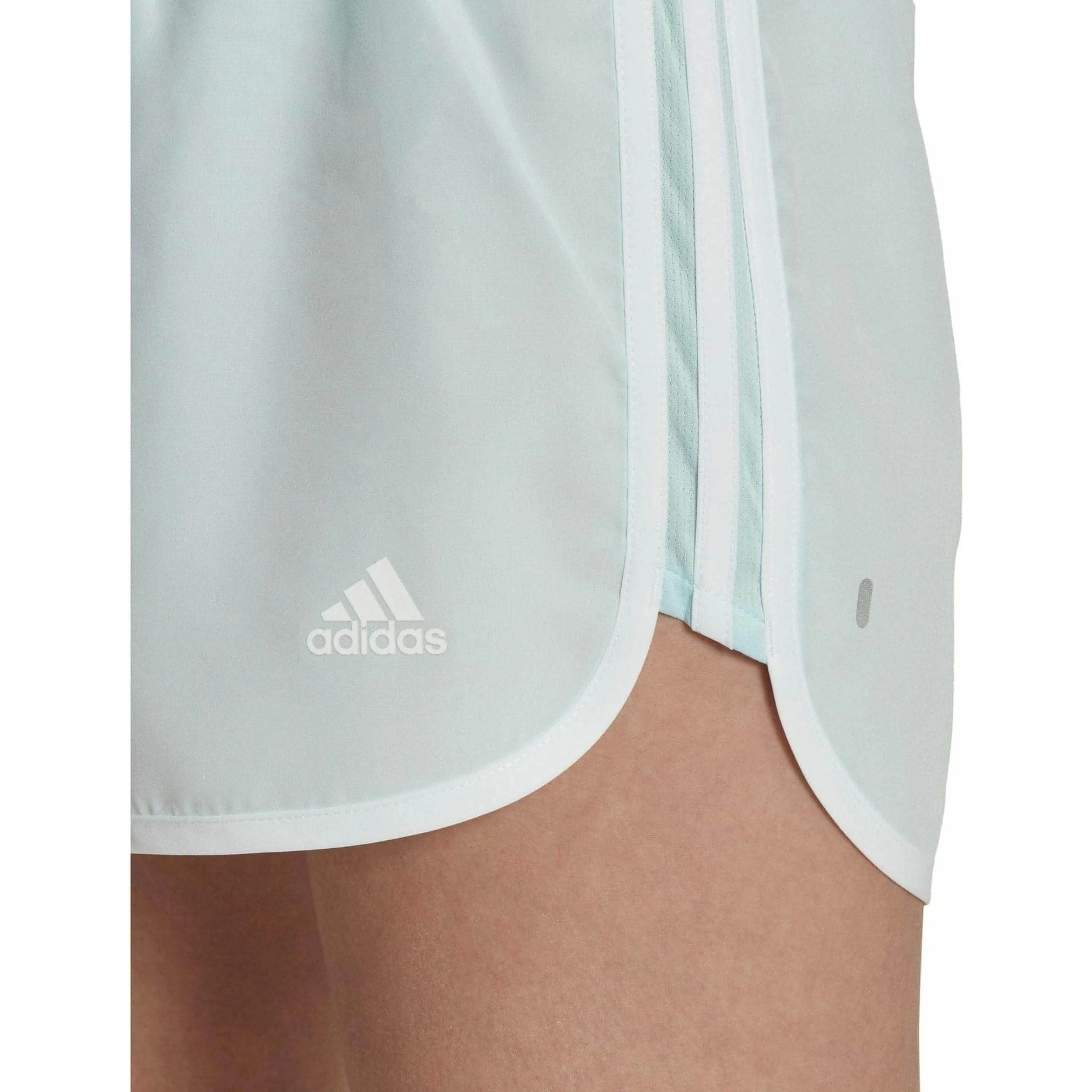 adidas 4 Inch Marathon 20 Womens Running Shorts - Blue - Image 3