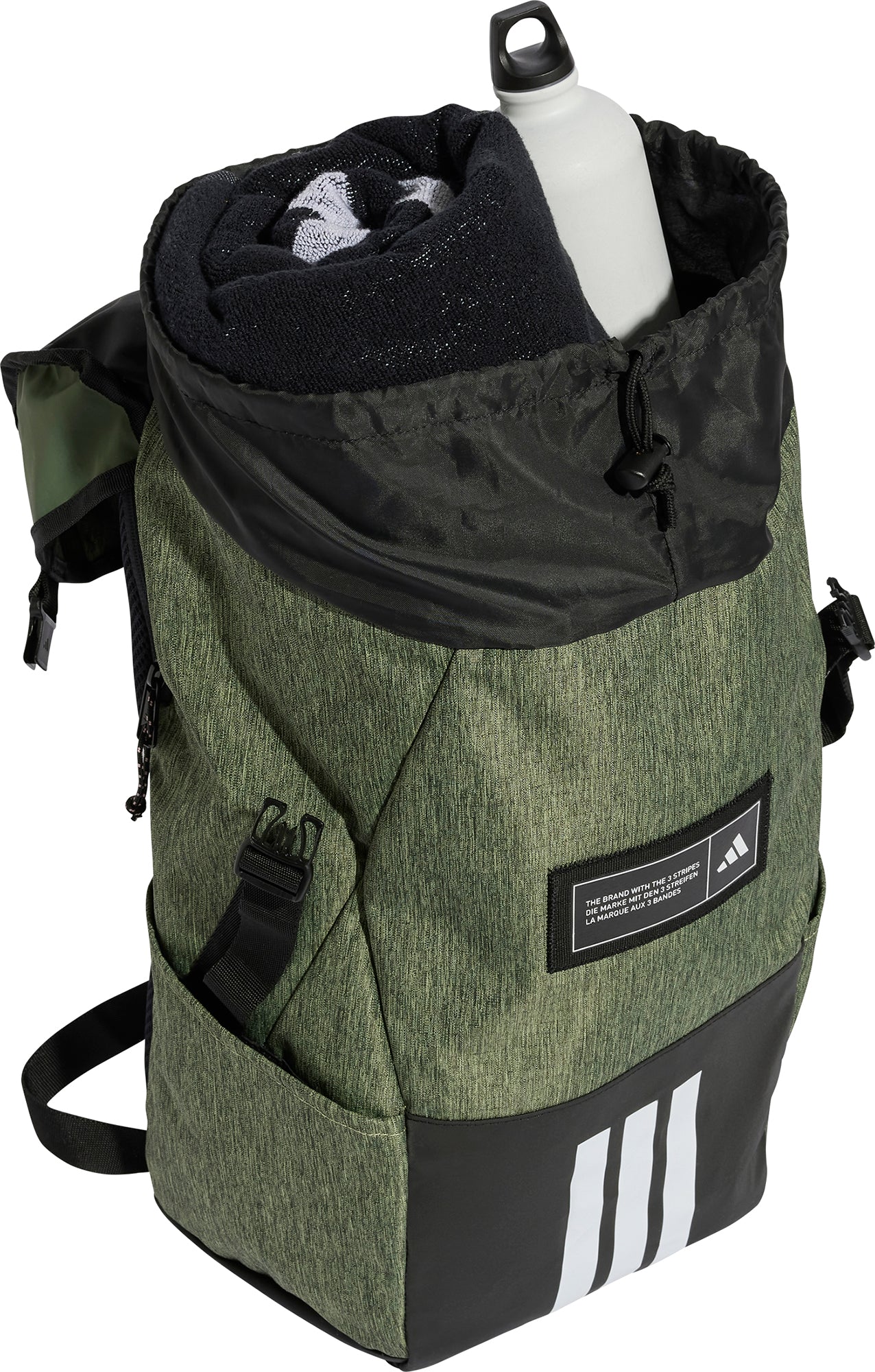 adidas 4ATHLTS Camper Backpack - Green - Image 4
