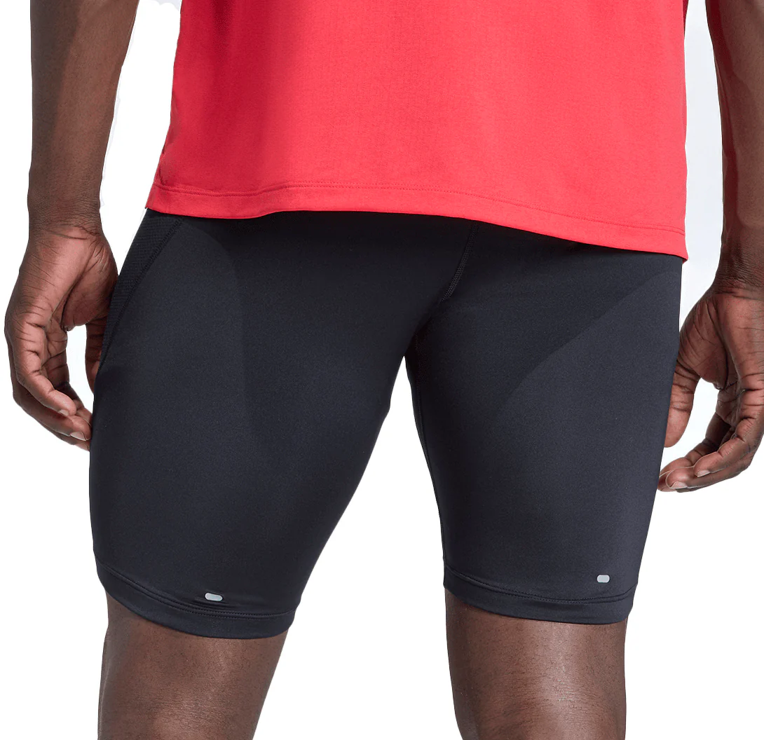 adidas Adi365 Adaptive Wear Mens Short Running Tights - Black - Image 2