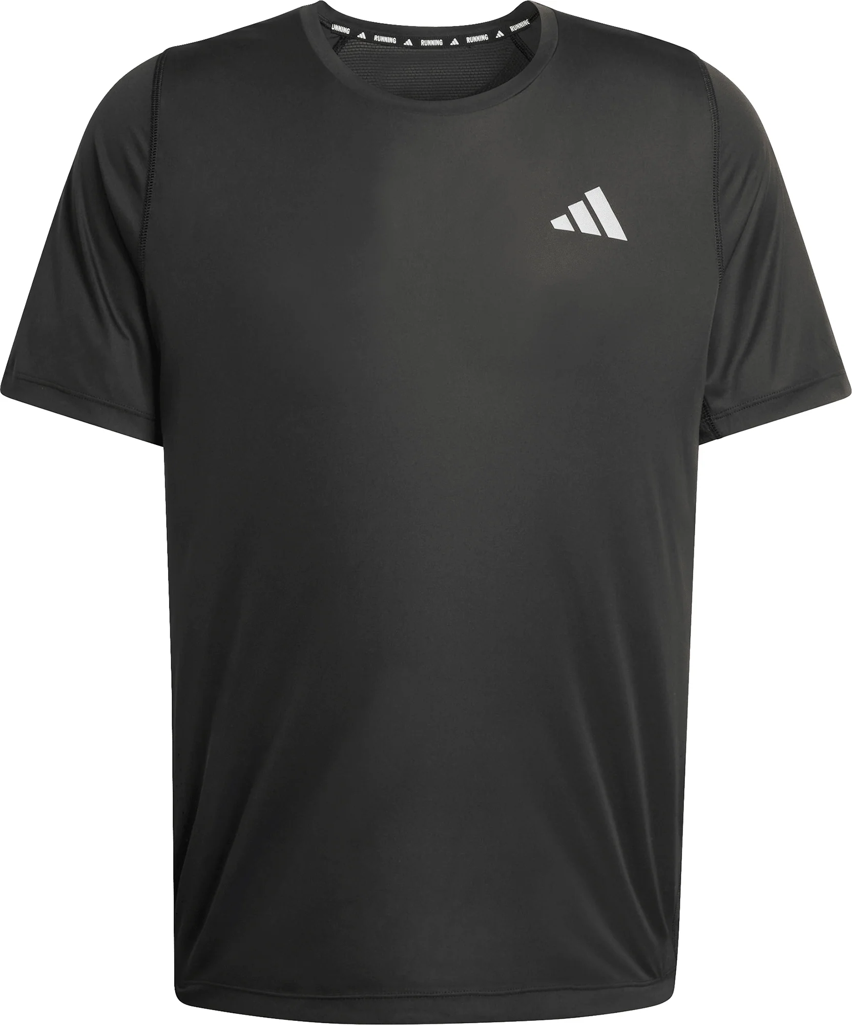 adidas Adi365 Breeze Short Sleeve Mens Running Top - Black - Image 4