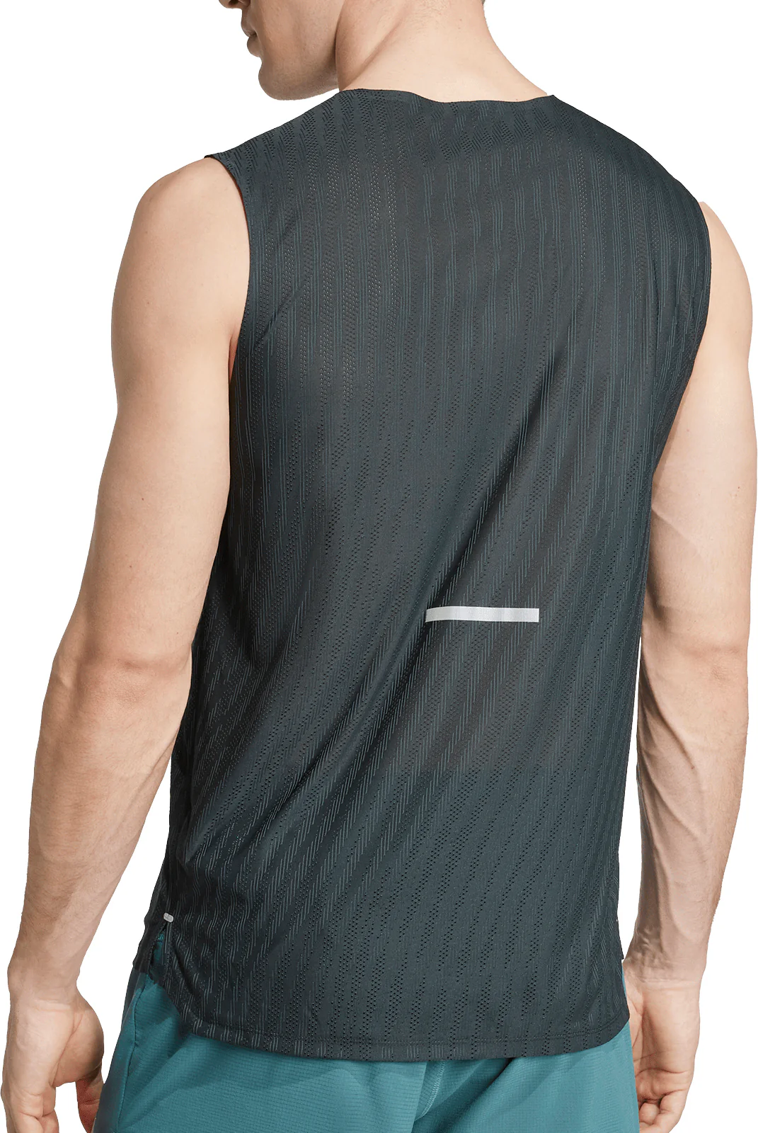 adidas Adi365 ClimaCool+ Mens Running Vest - Black - Image 2
