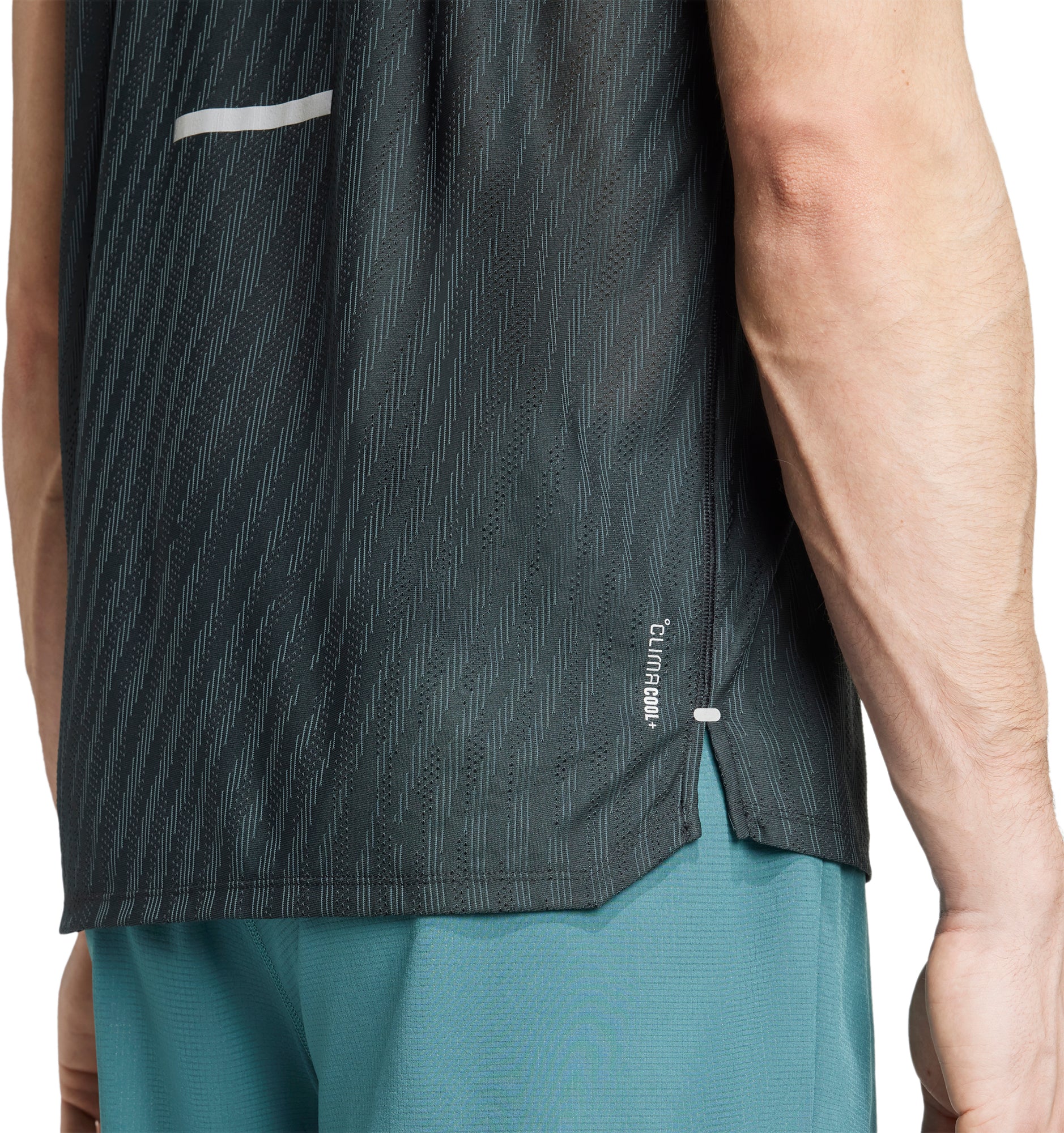 adidas Adi365 ClimaCool+ Mens Running Vest - Black - Image 4