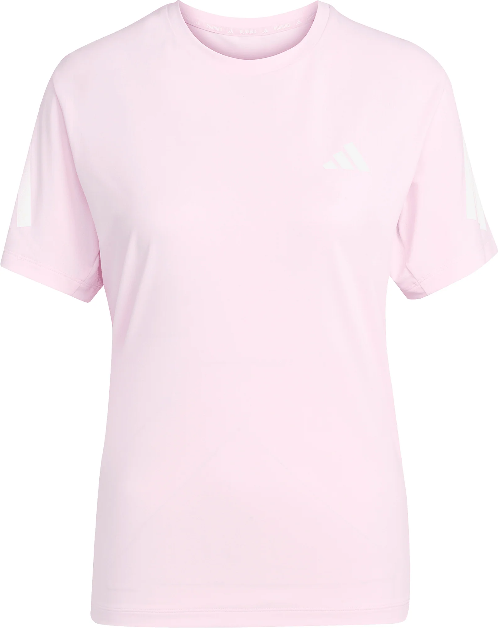 adidas Adi365 ClimaCool Short Sleeve Womens Running Top - Pink - Image 5