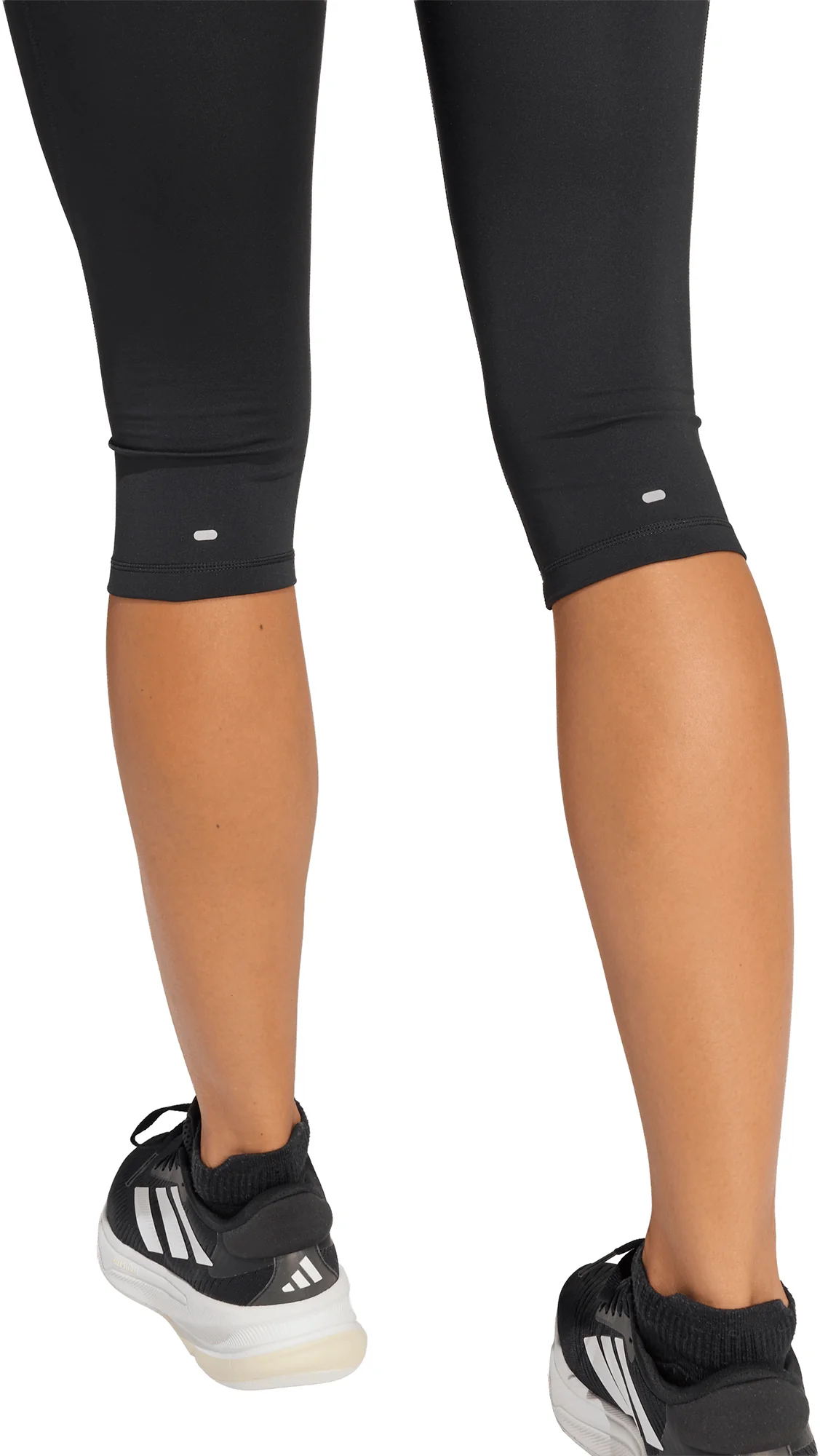 adidas Adi365 ClimaCool Womens 3/4 Capri Running Tights - Black - Image 4
