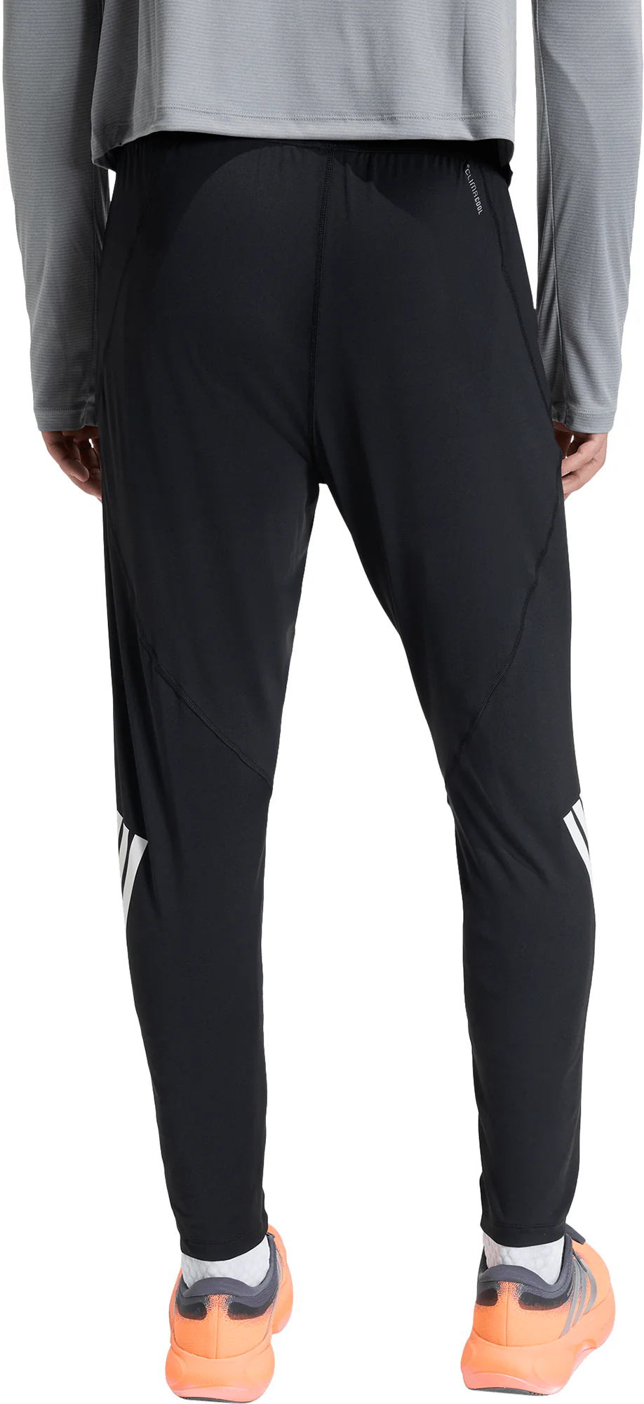 adidas Adi365 Iconic Mens Running Track Pants - Black - Image 2