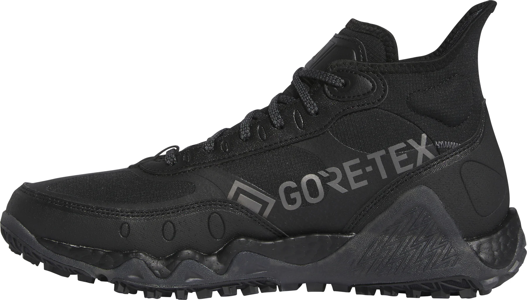 adidas Adicross GORE-TEX Mens Golf Shoes - Black - Image 3