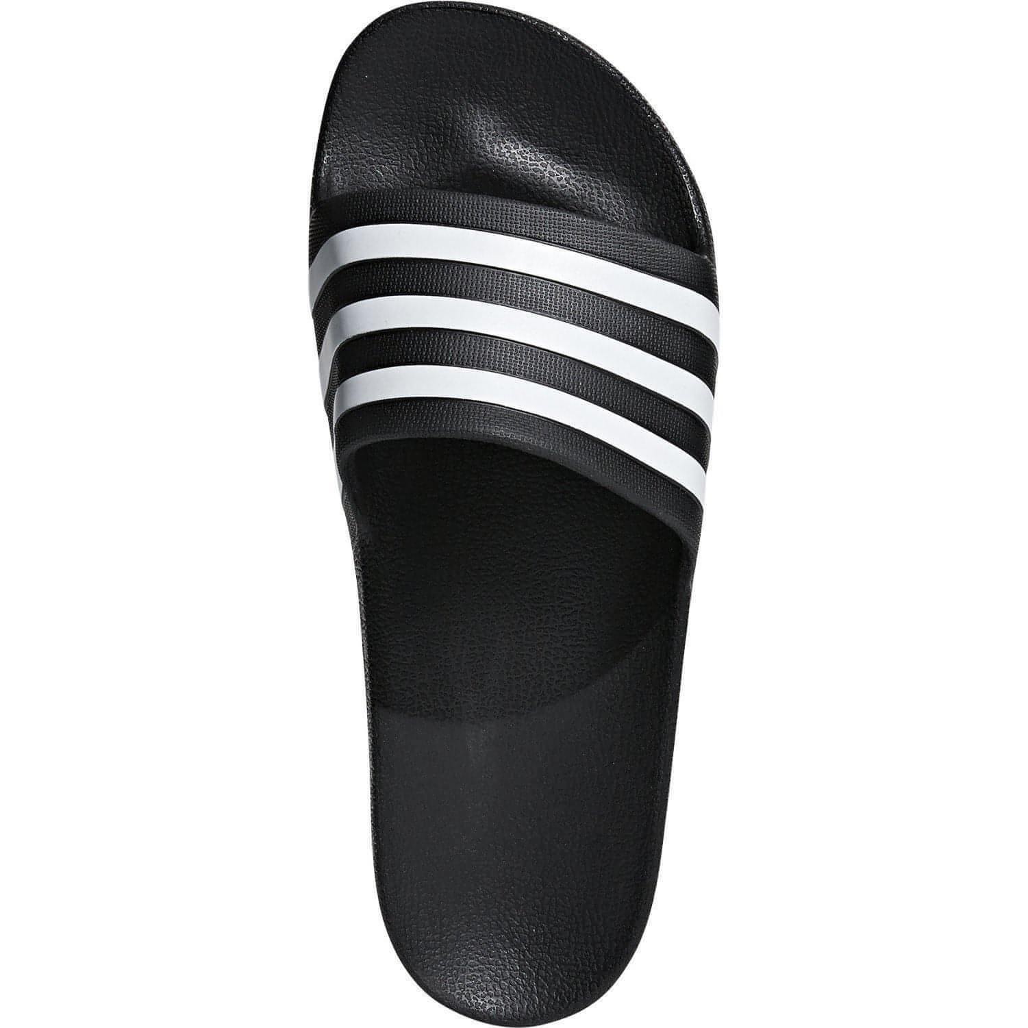 adidas Adilette Aqua Sliders - Black - Image 4