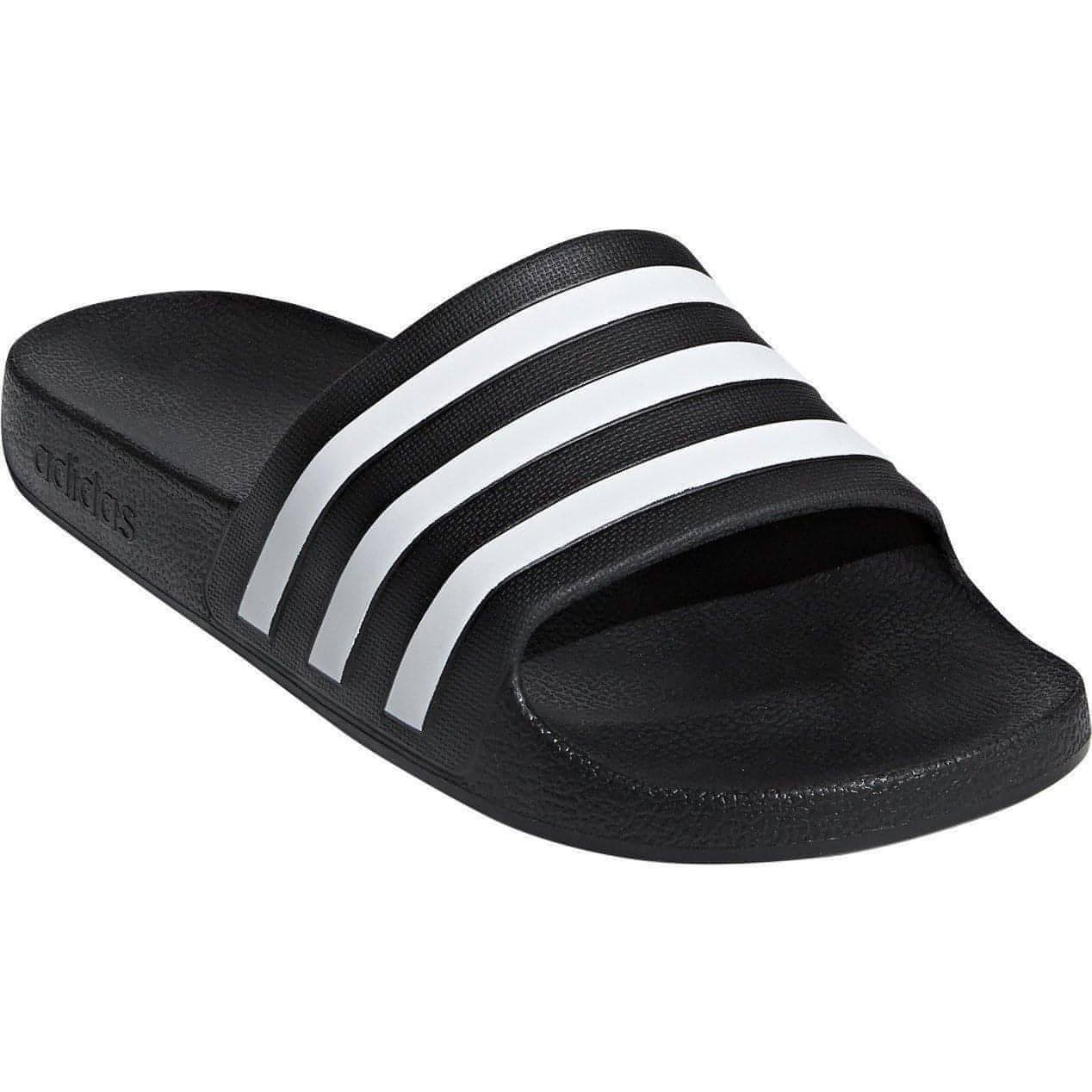 adidas Adilette Aqua Sliders - Black - Image 5