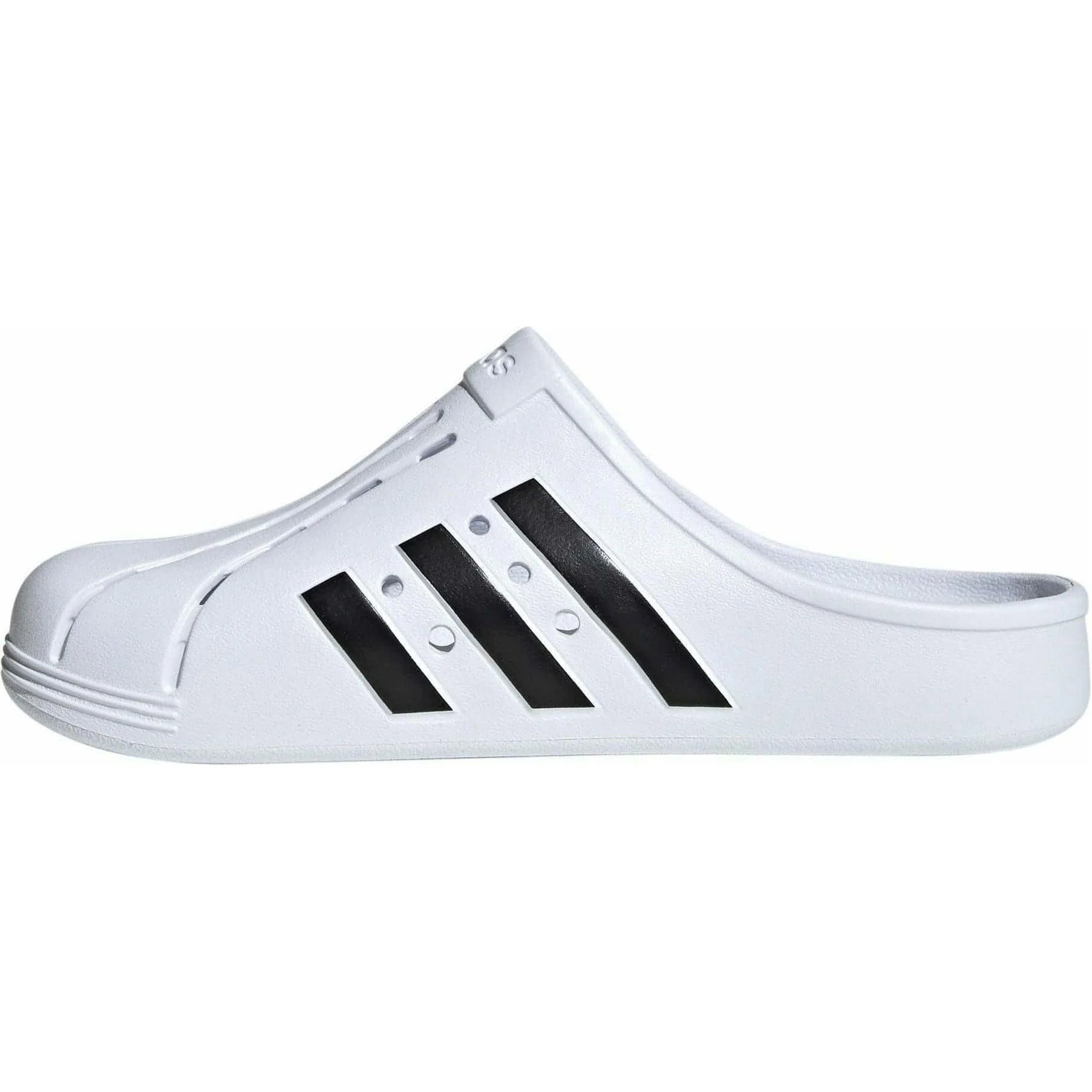adidas Adilette Sliders - White - Image 3