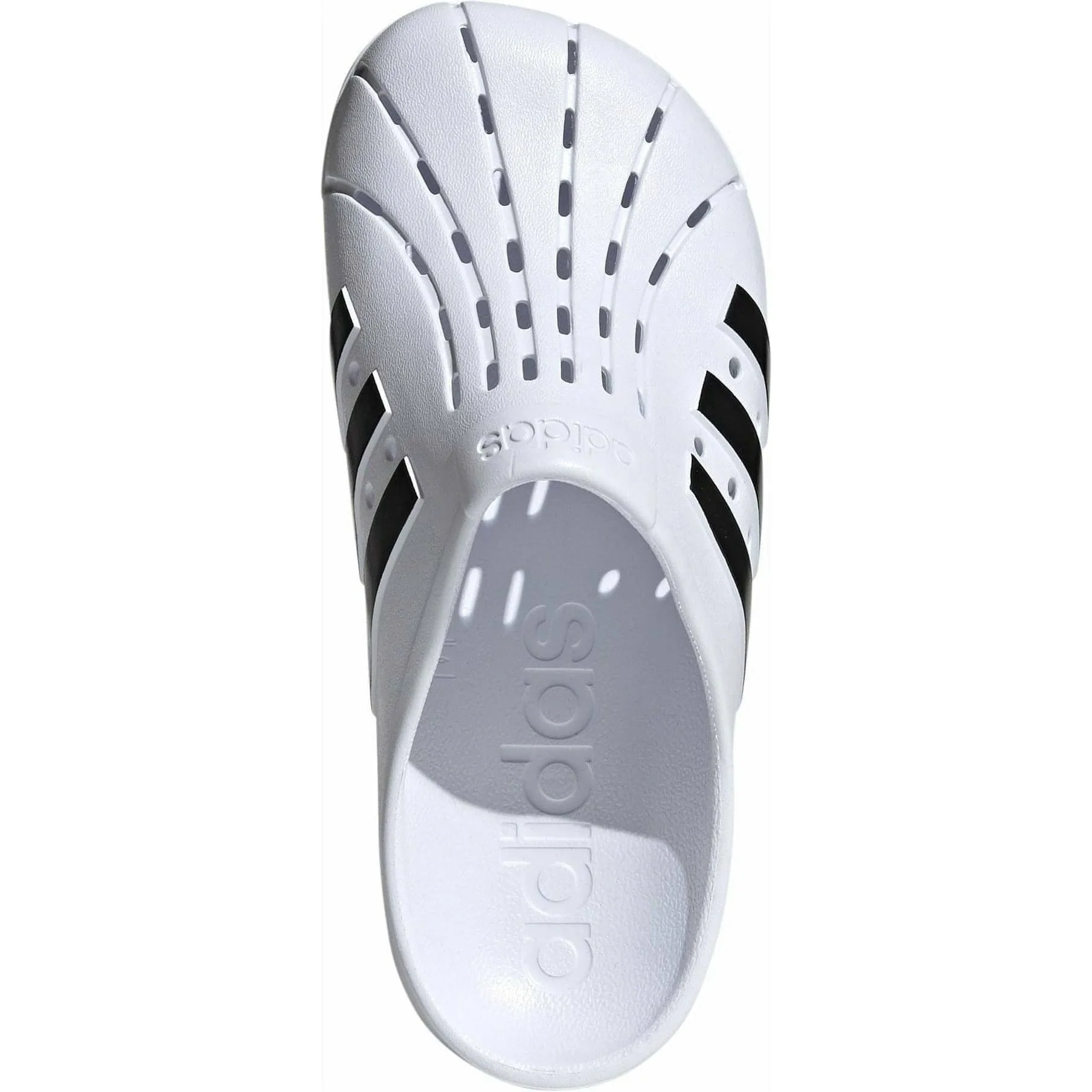 adidas Adilette Sliders - White - Image 4