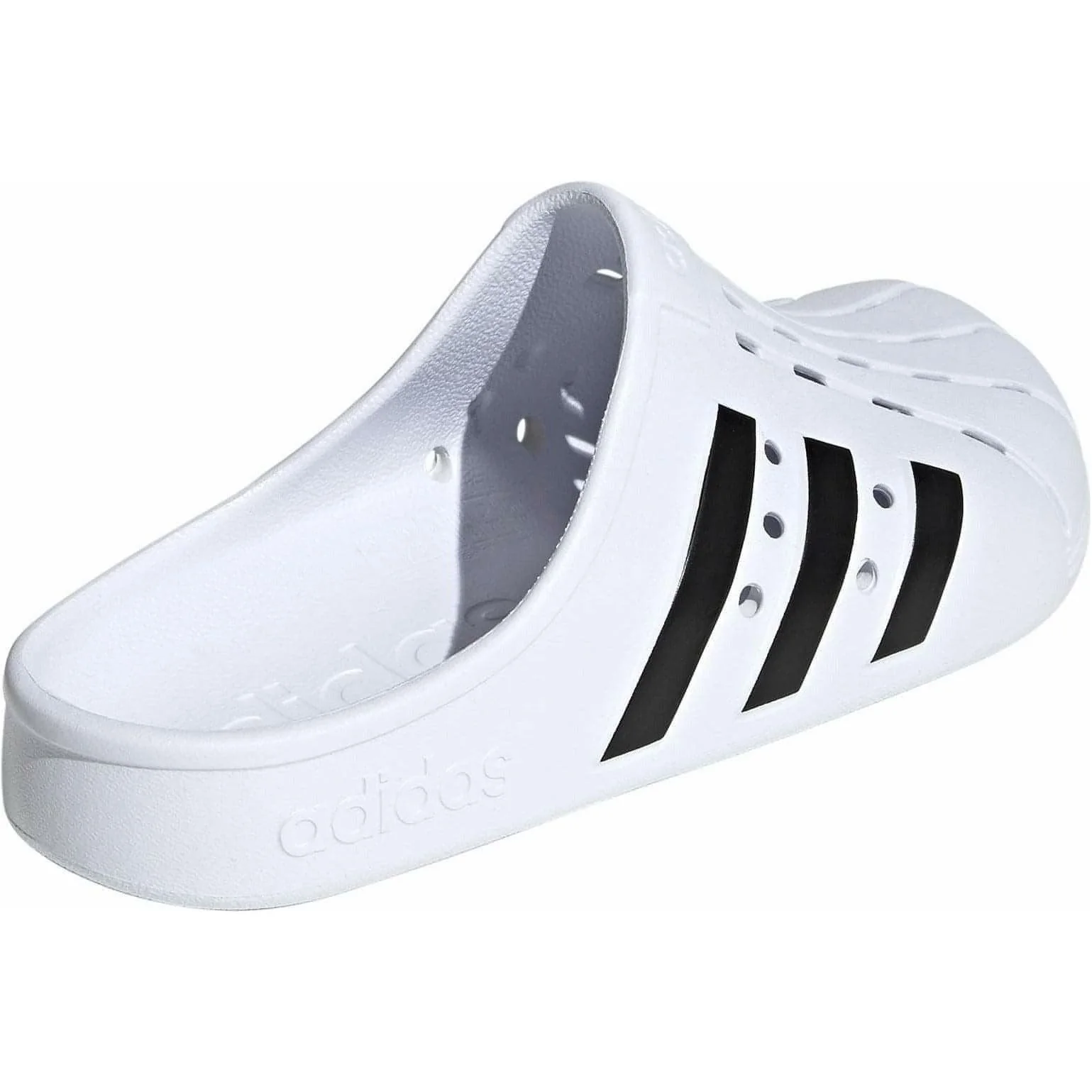 adidas Adilette Sliders - White - Image 5