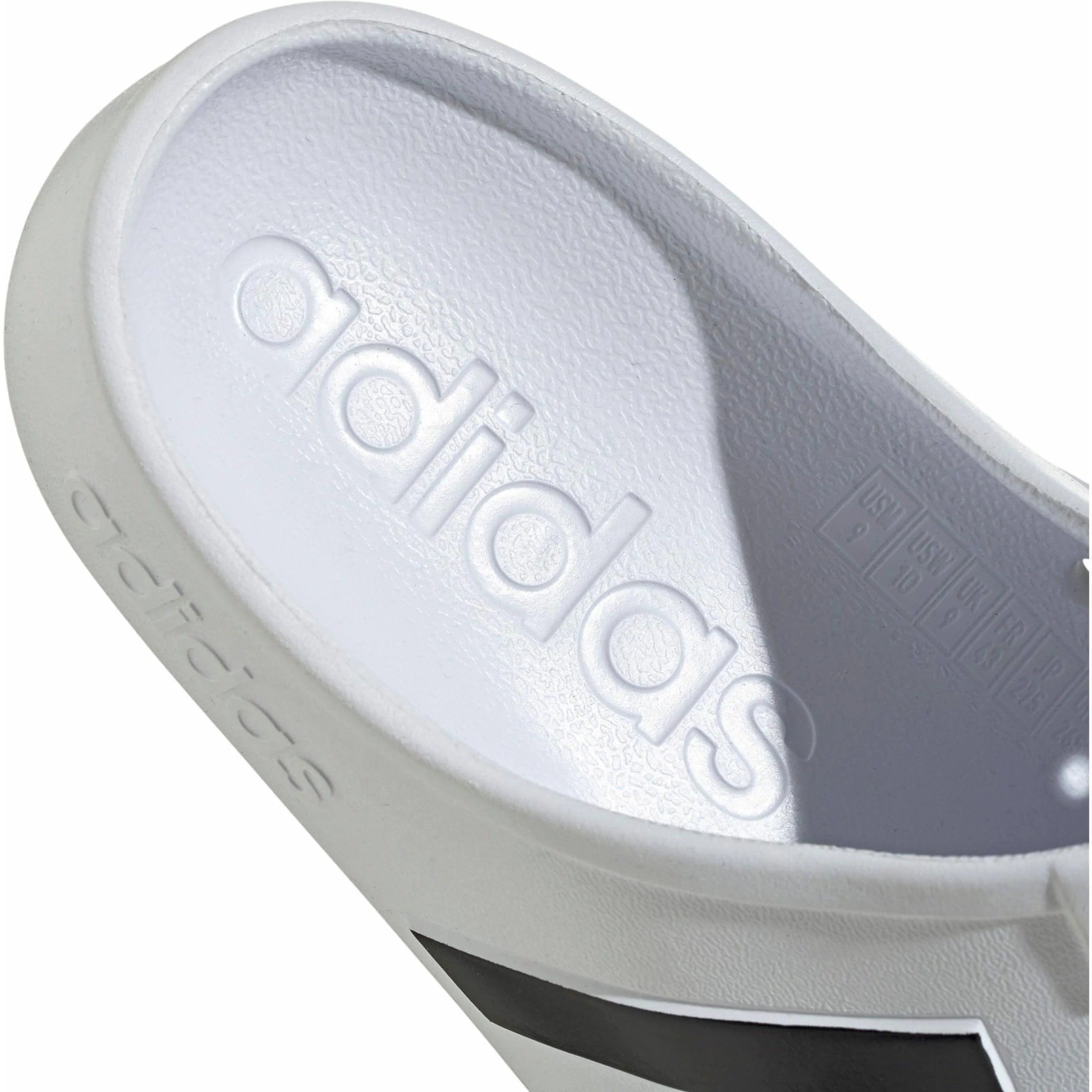 adidas Adilette Sliders - White - Image 9