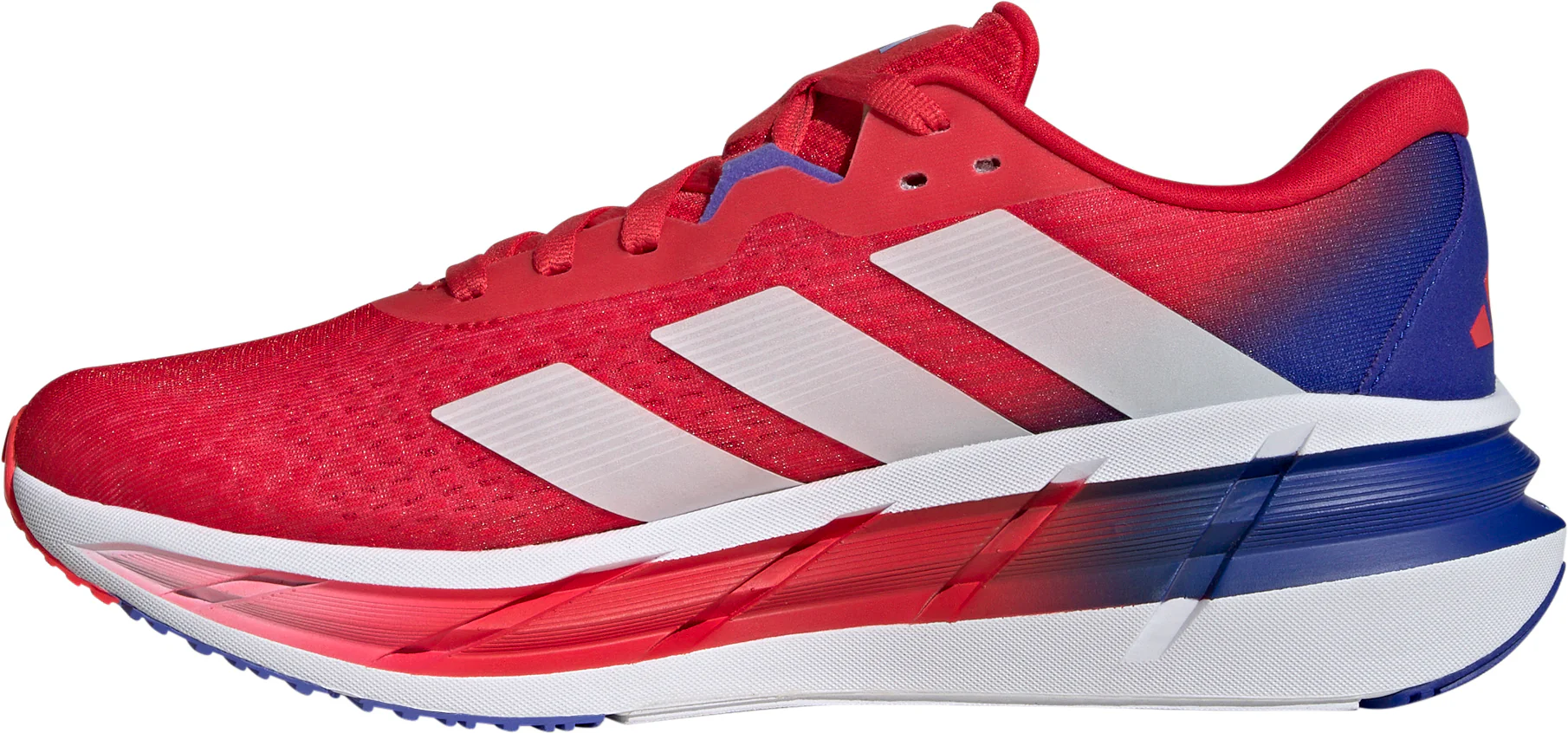adidas Adistar 3.0 Mens Running Shoes - Red - Image 3