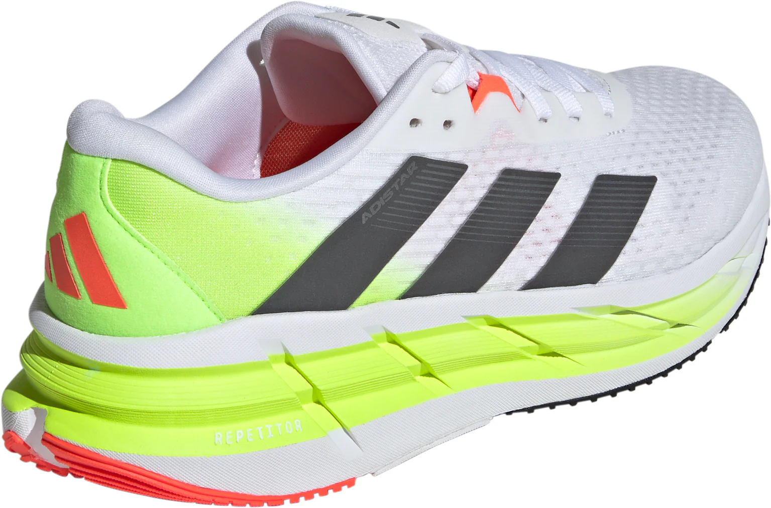adidas Adistar 3.0 Mens Running Shoes - White - Image 5