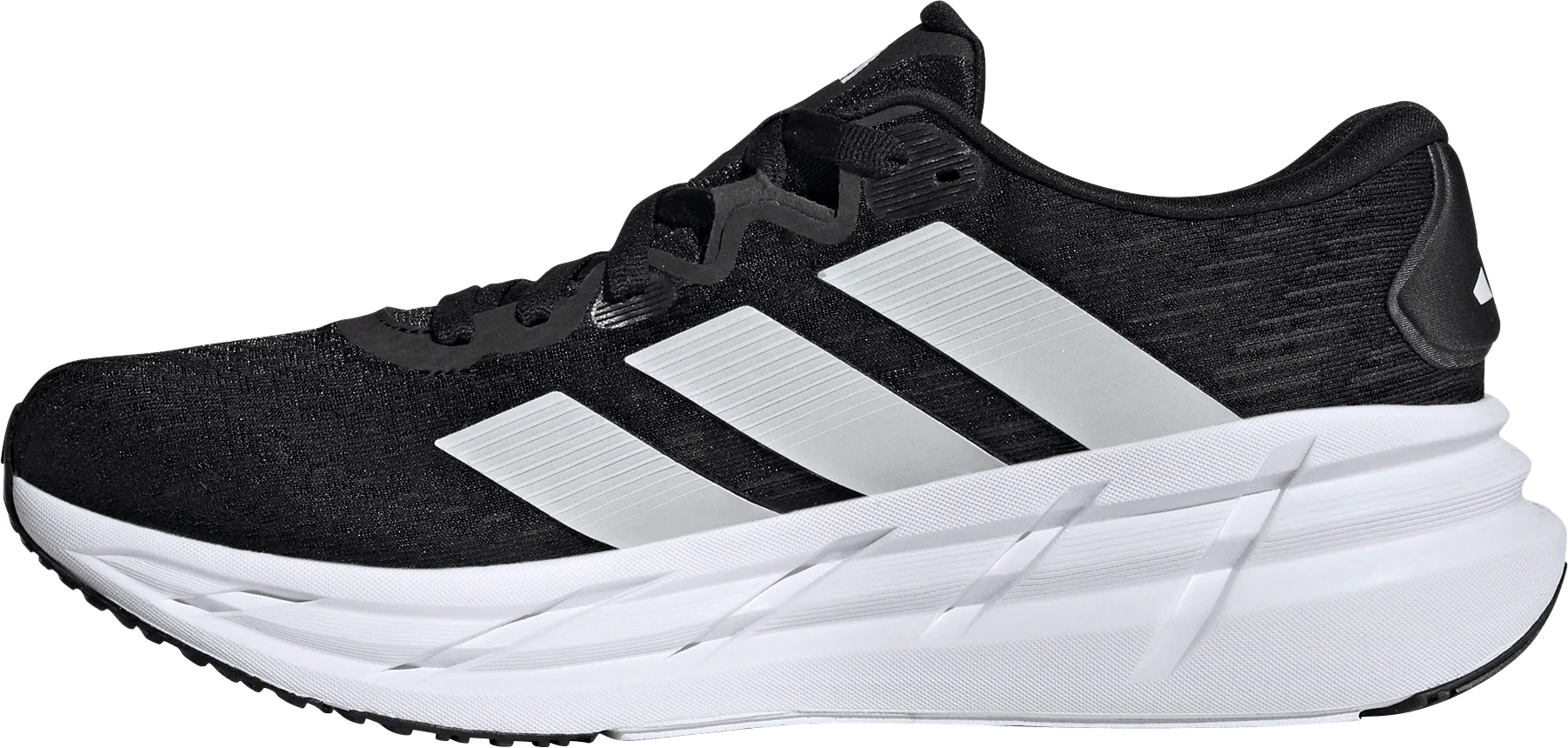 adidas Adistar 4.0 Mens Running Shoes - Black - Image 3