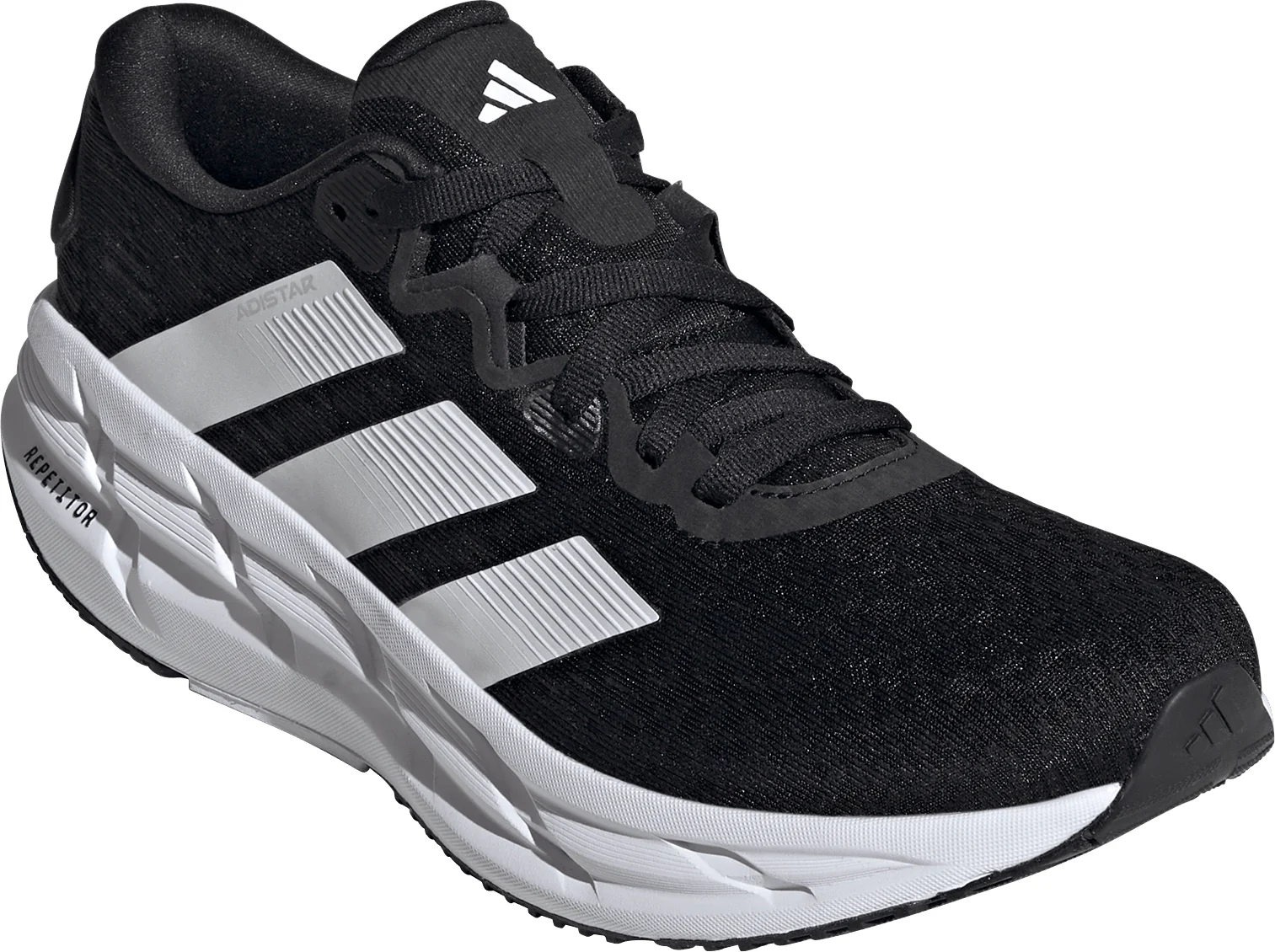 adidas Adistar 4.0 Mens Running Shoes - Black - Image 6