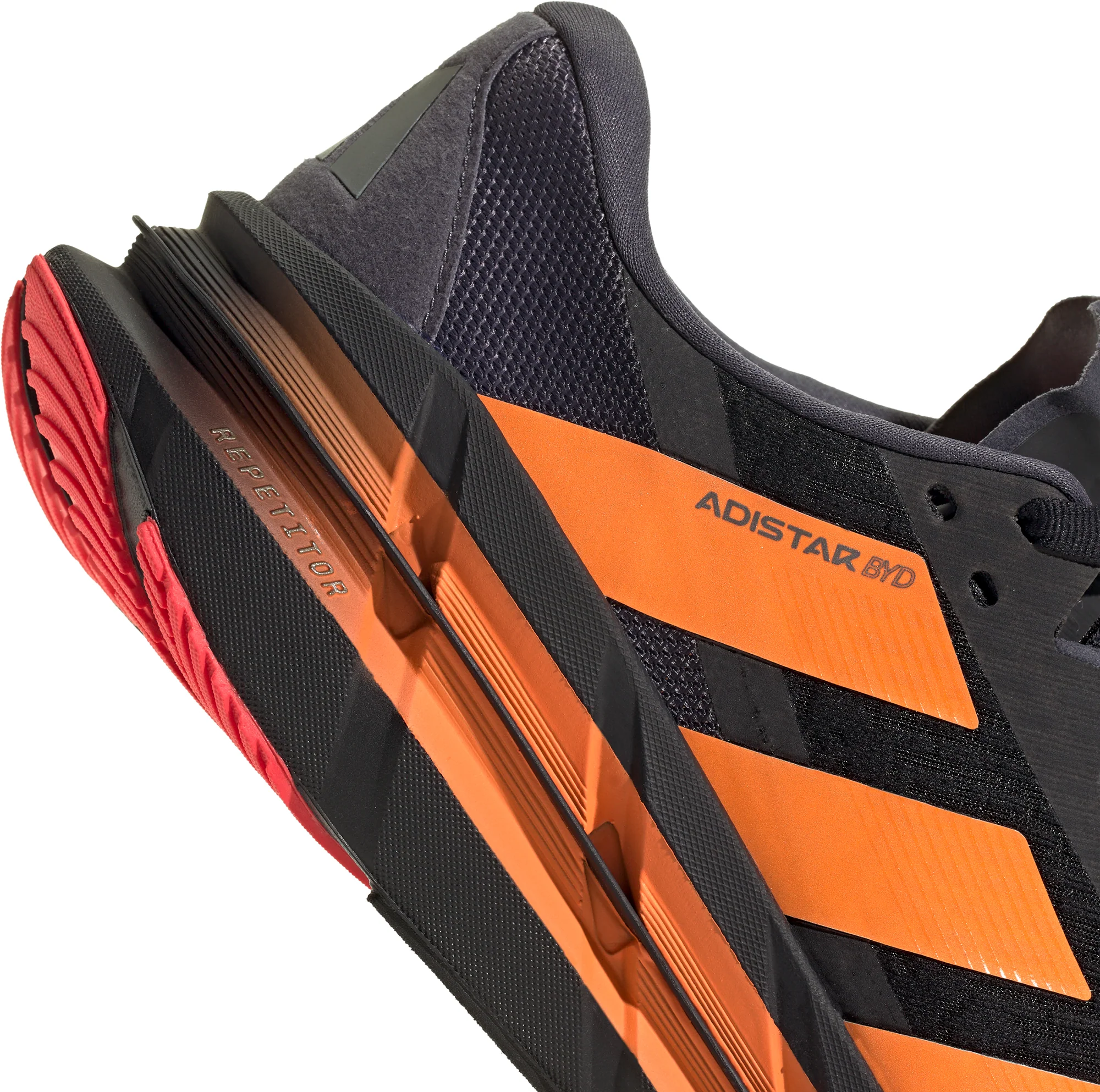 adidas Adistar BYD Mens Running Shoes - Black - Image 7