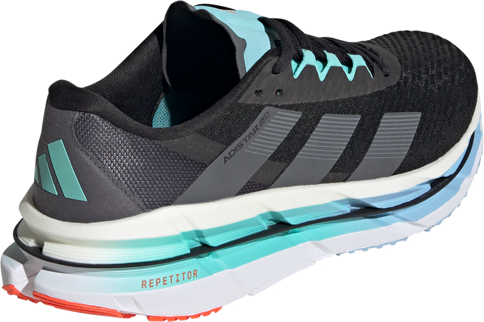 adidas Adistar BYD Mens Running Shoes - Black - Image 5