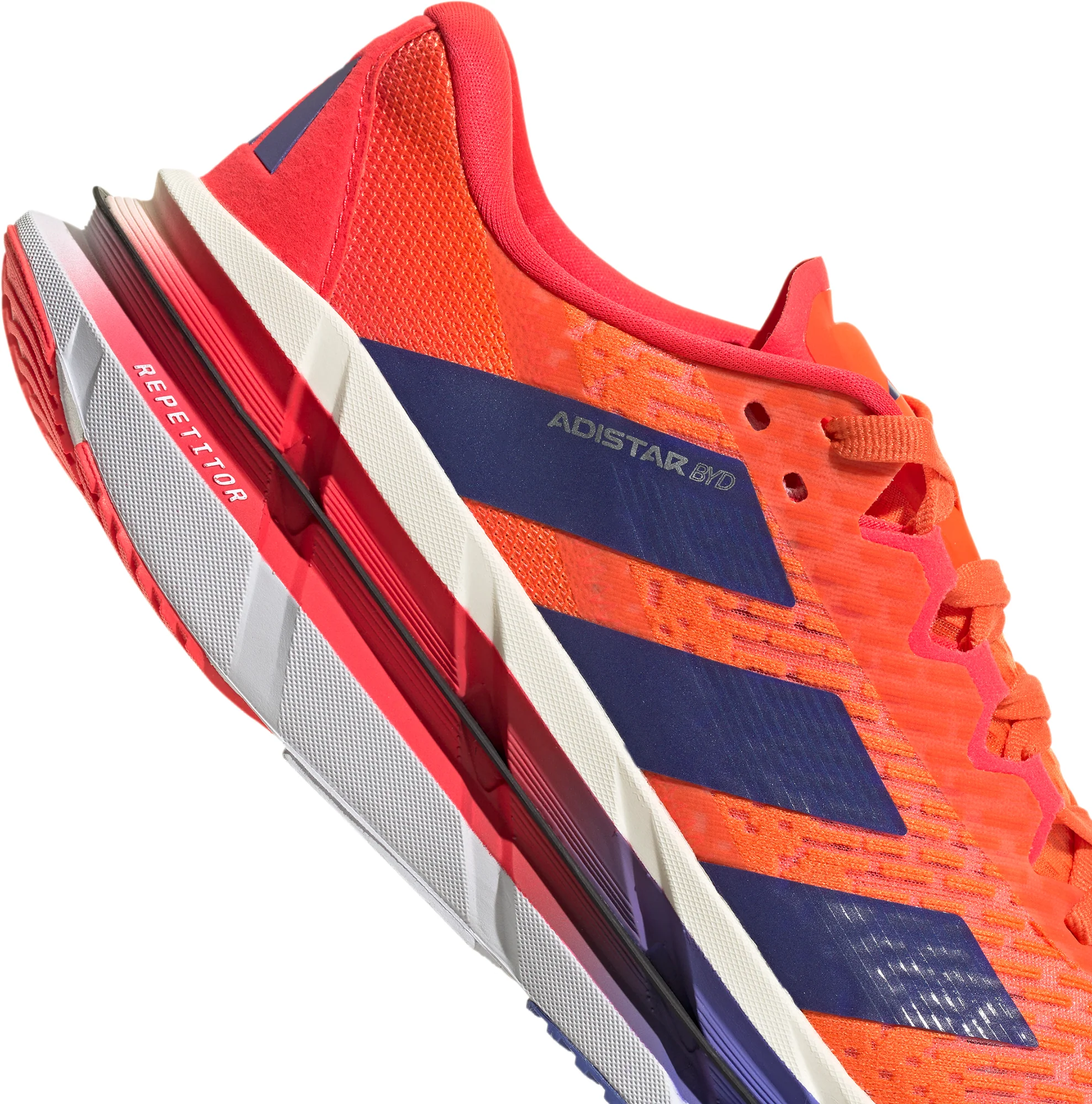 adidas Adistar BYD Mens Running Shoes - Orange - Image 7
