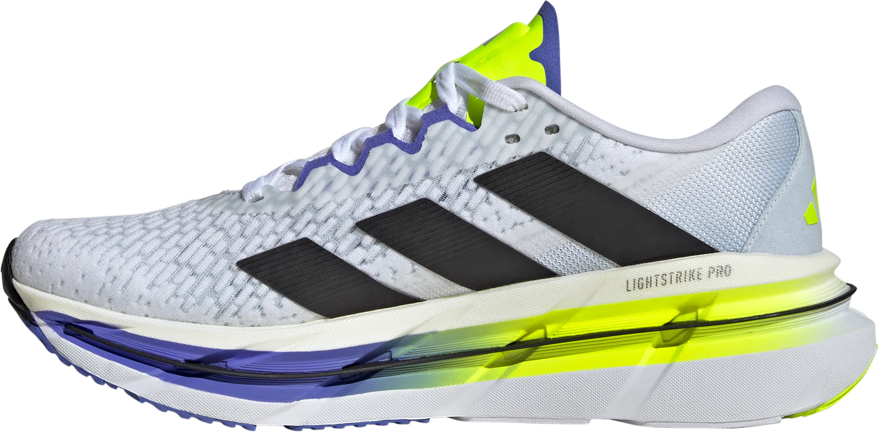 adidas Adistar BYD Mens Running Shoes - White - Image 3