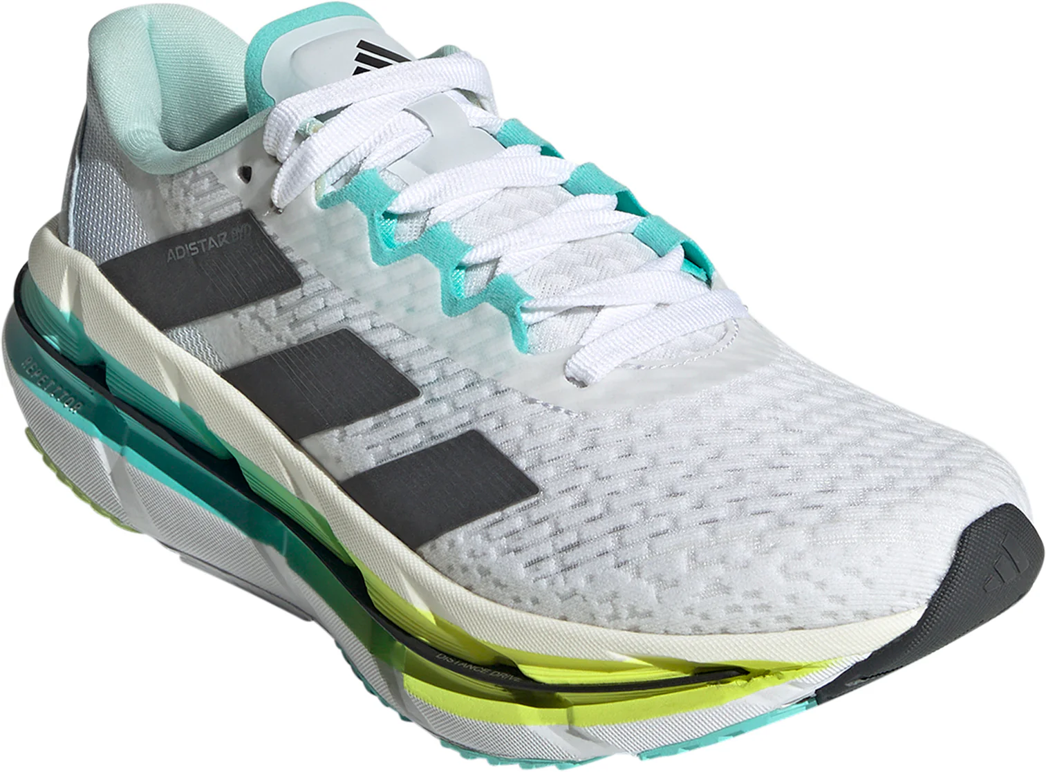 adidas Adistar BYD Womens Running Shoes - White - Image 6