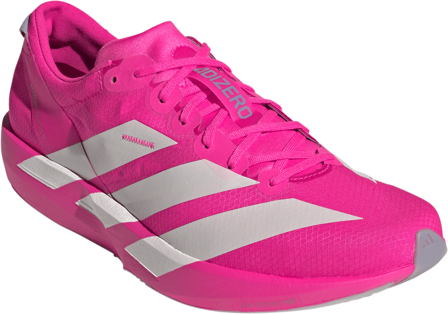adidas Adizero Adios 9 Mens Running Shoes - Pink - Image 6