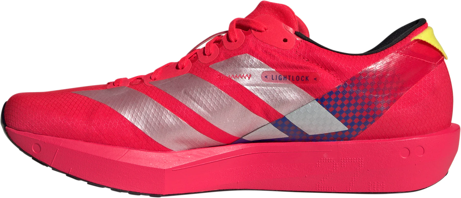 adidas Adizero Adios 9 Mens Running Shoes - Red - Image 3