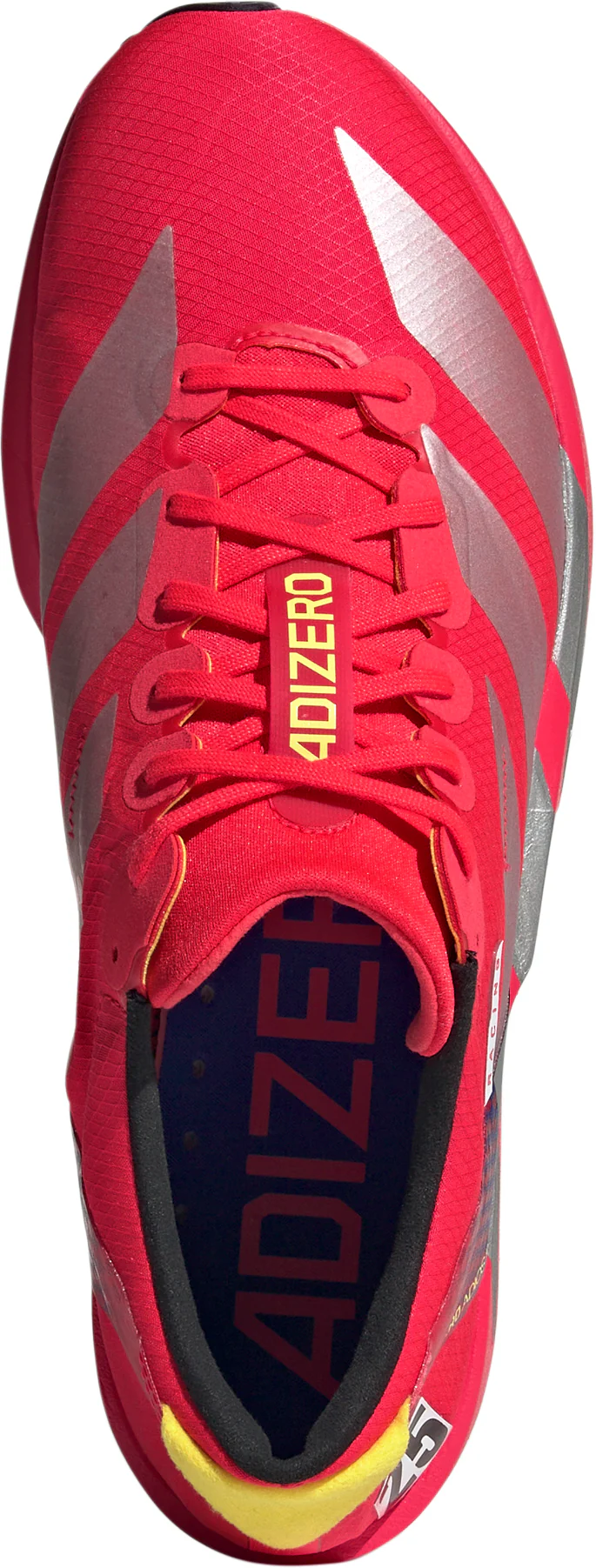 adidas Adizero Adios 9 Mens Running Shoes - Red - Image 4