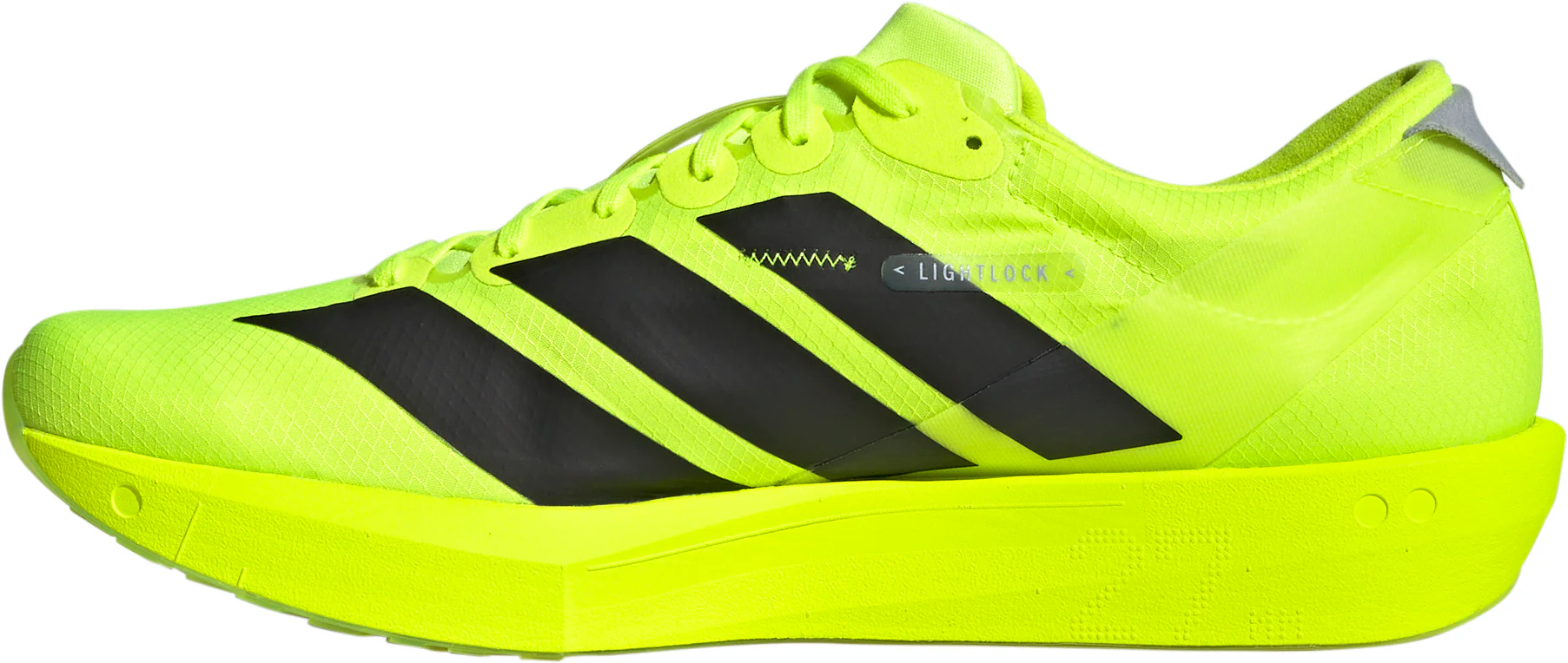 adidas Adizero Adios 9 Mens Running Shoes - Yellow - Image 3