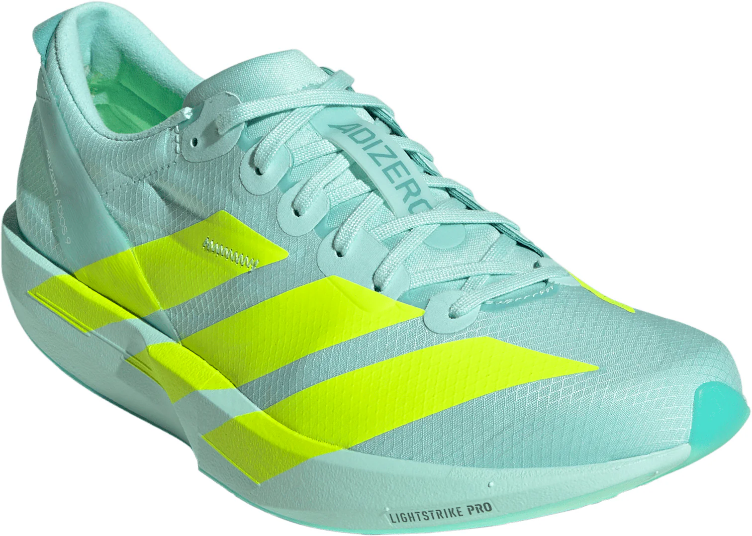 adidas Adizero Adios 9 Womens Running Shoes - Green - Image 6