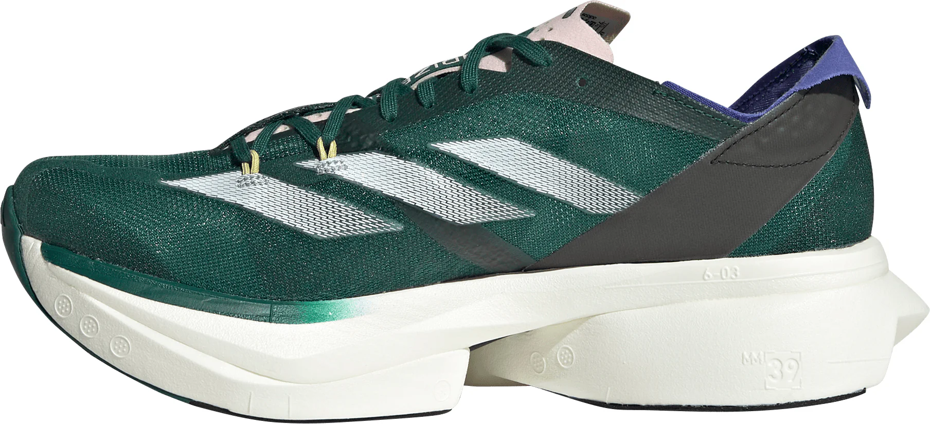 adidas Adizero Adios Pro 3 Womens Running Shoes - Green - Image 3