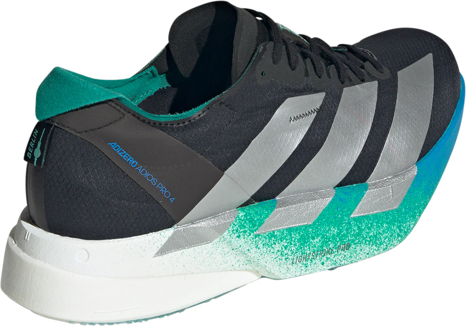 adidas Adizero Adios Pro 4 Mens Running Shoes - Black - Image 5