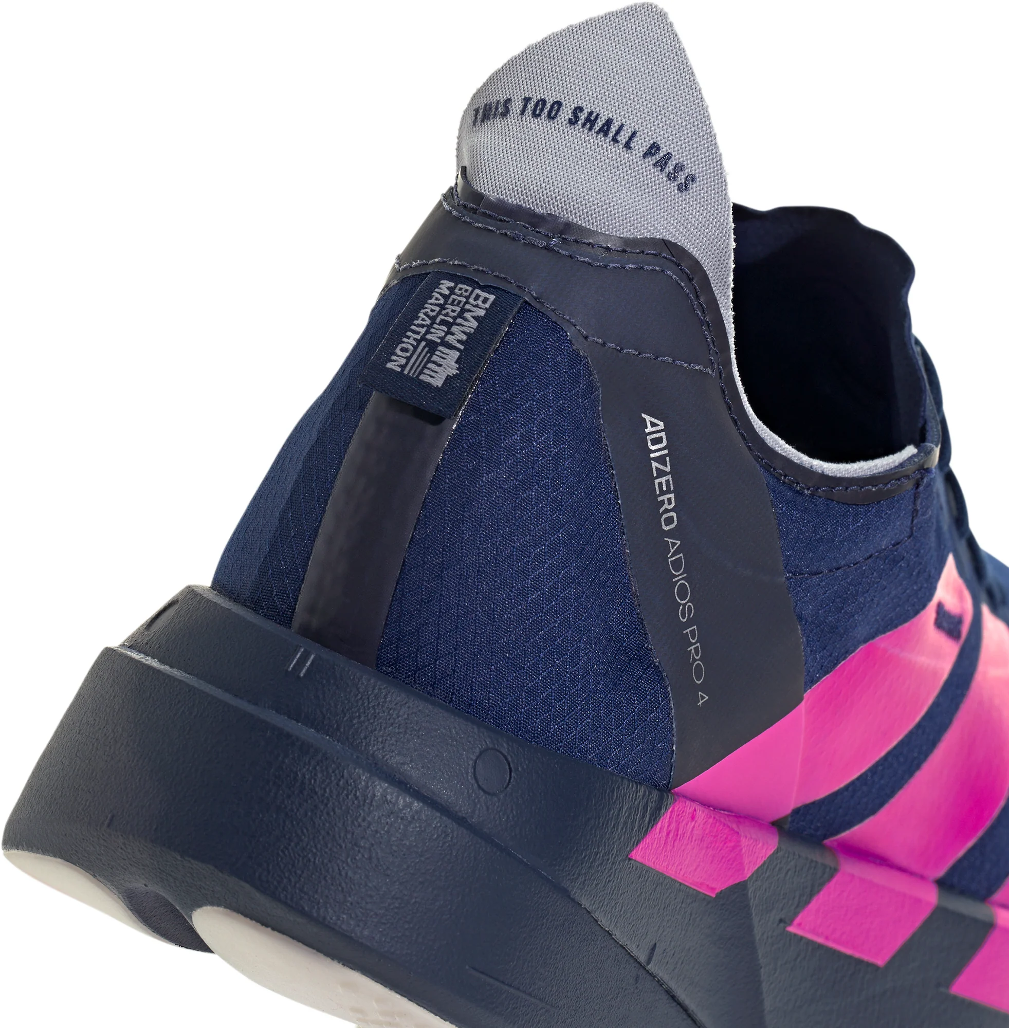 adidas Adizero Adios Pro 4 Mens Running Shoes - Blue - Image 8