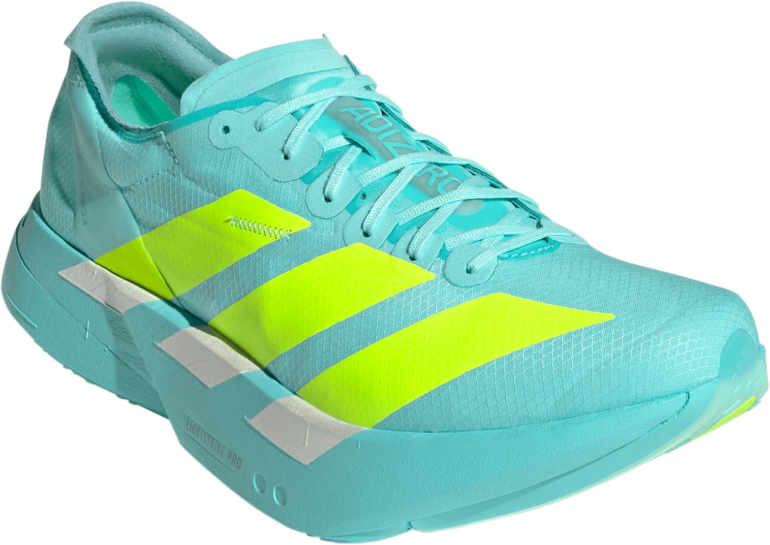 adidas Adizero Adios Pro 4 Mens Running Shoes - Green - Image 6