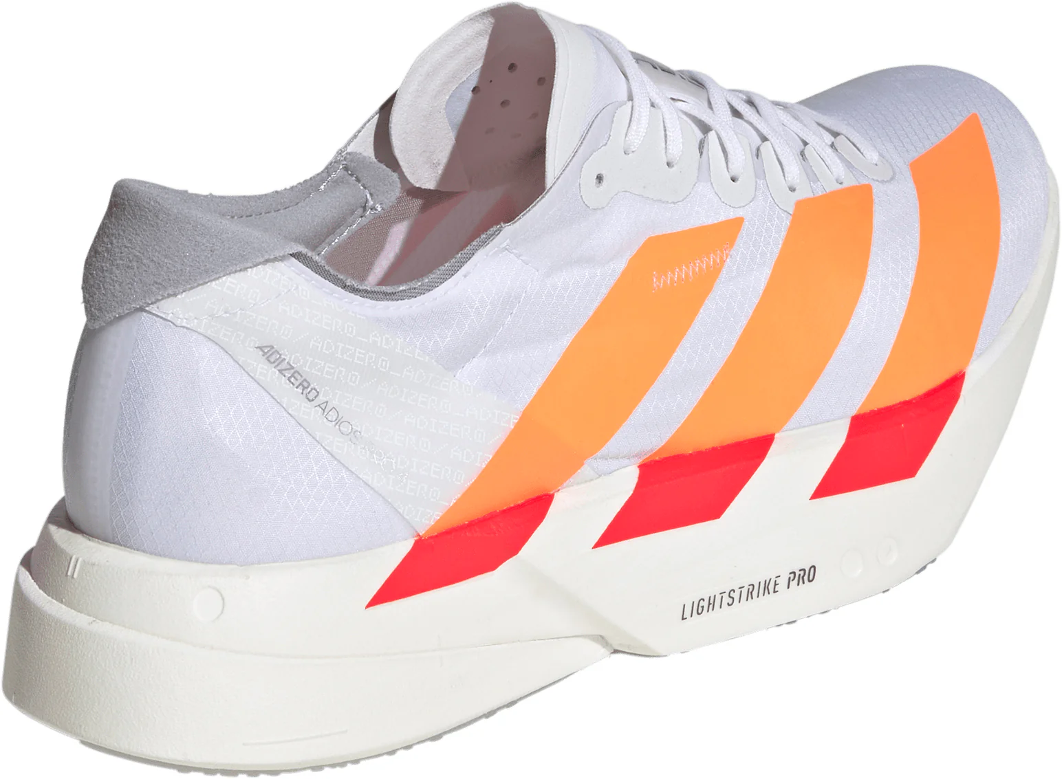 adidas Adizero Adios Pro 4 Mens Running Shoes - White - Image 5