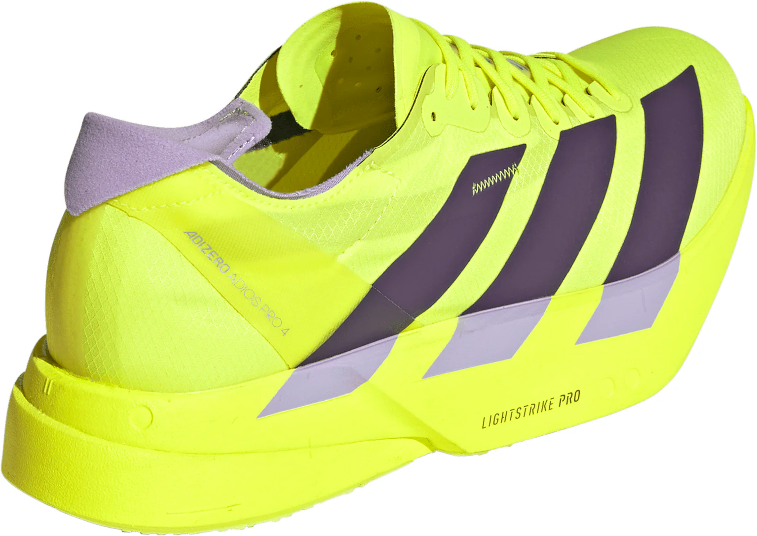 adidas Adizero Adios Pro 4 Mens Running Shoes - Yellow - Image 5