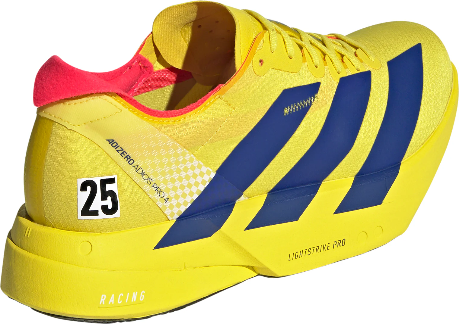 adidas Adizero Adios Pro 4 Mens Running Shoes - Yellow - Image 5