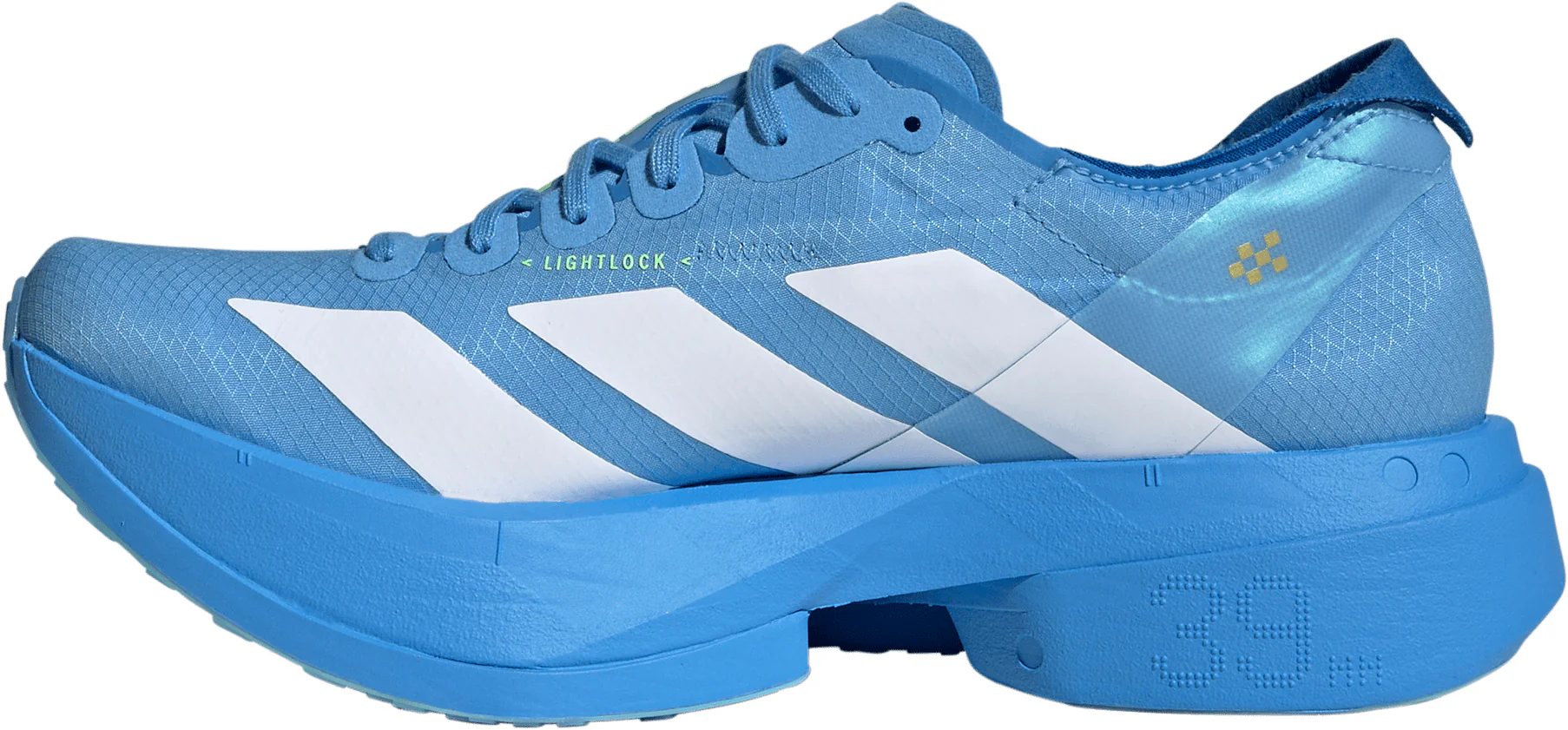 adidas Adizero Adios Pro 4 Womens Running Shoes - Blue - Image 3