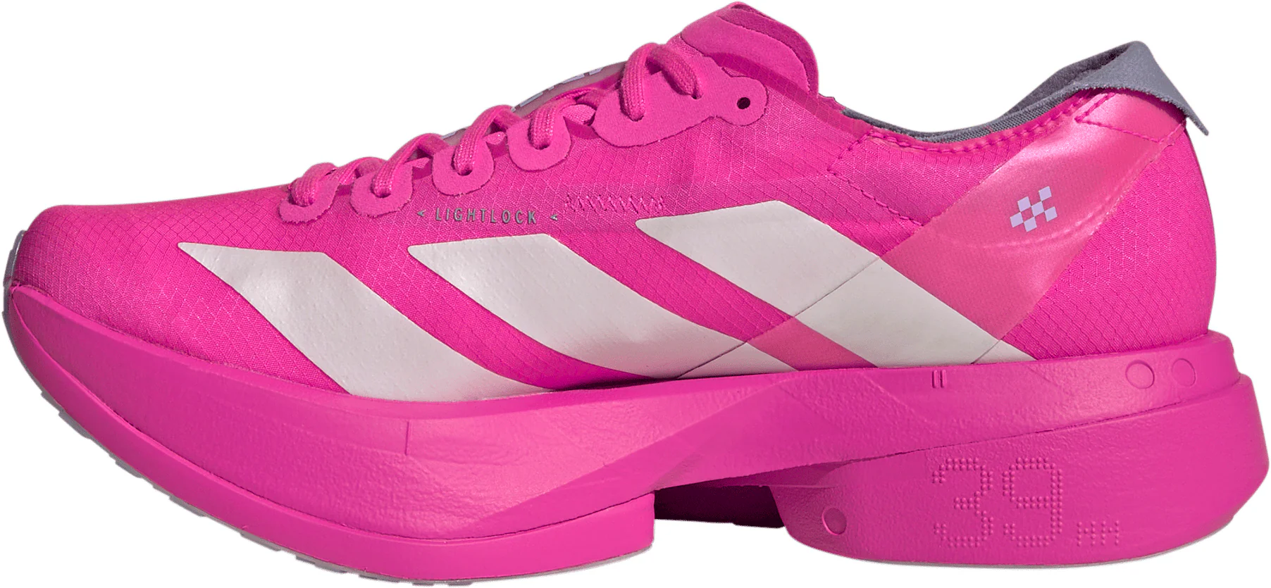 adidas Adizero Adios Pro 4 Womens Running Shoes - Pink - Image 3