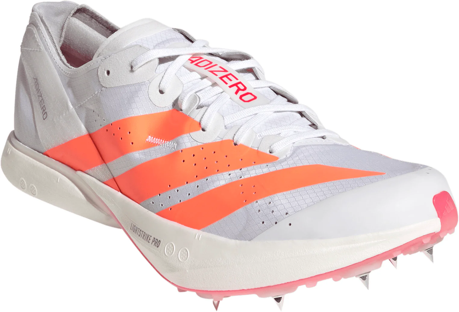 adidas Adizero Avanti Running Spikes - White - Image 6