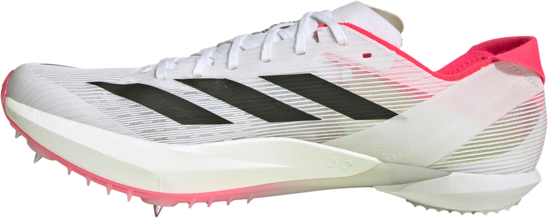 adidas Adizero Ambition Running Spikes - White - Image 3